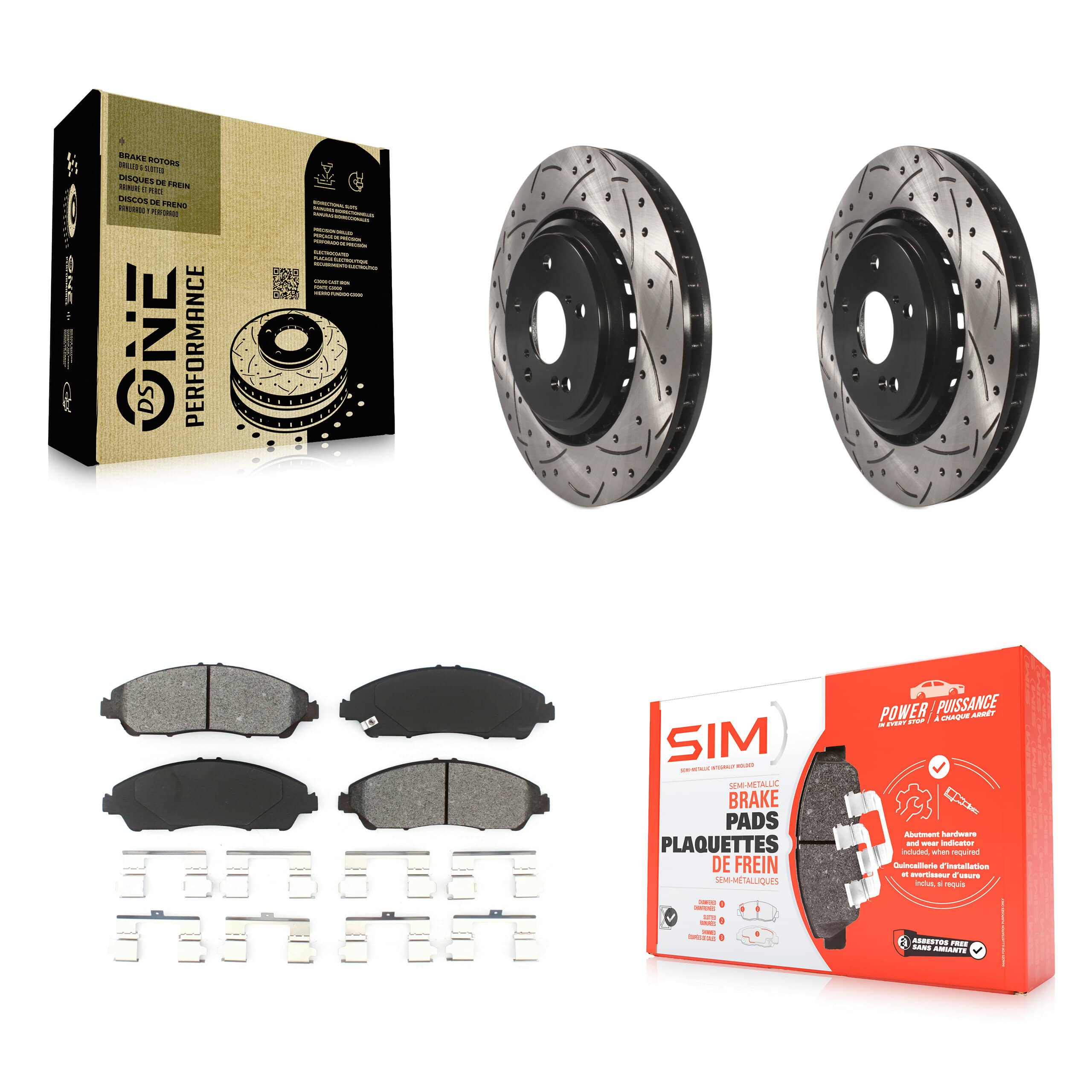 Transit Auto - KDS-100156 - Front Disc Brake Kits
