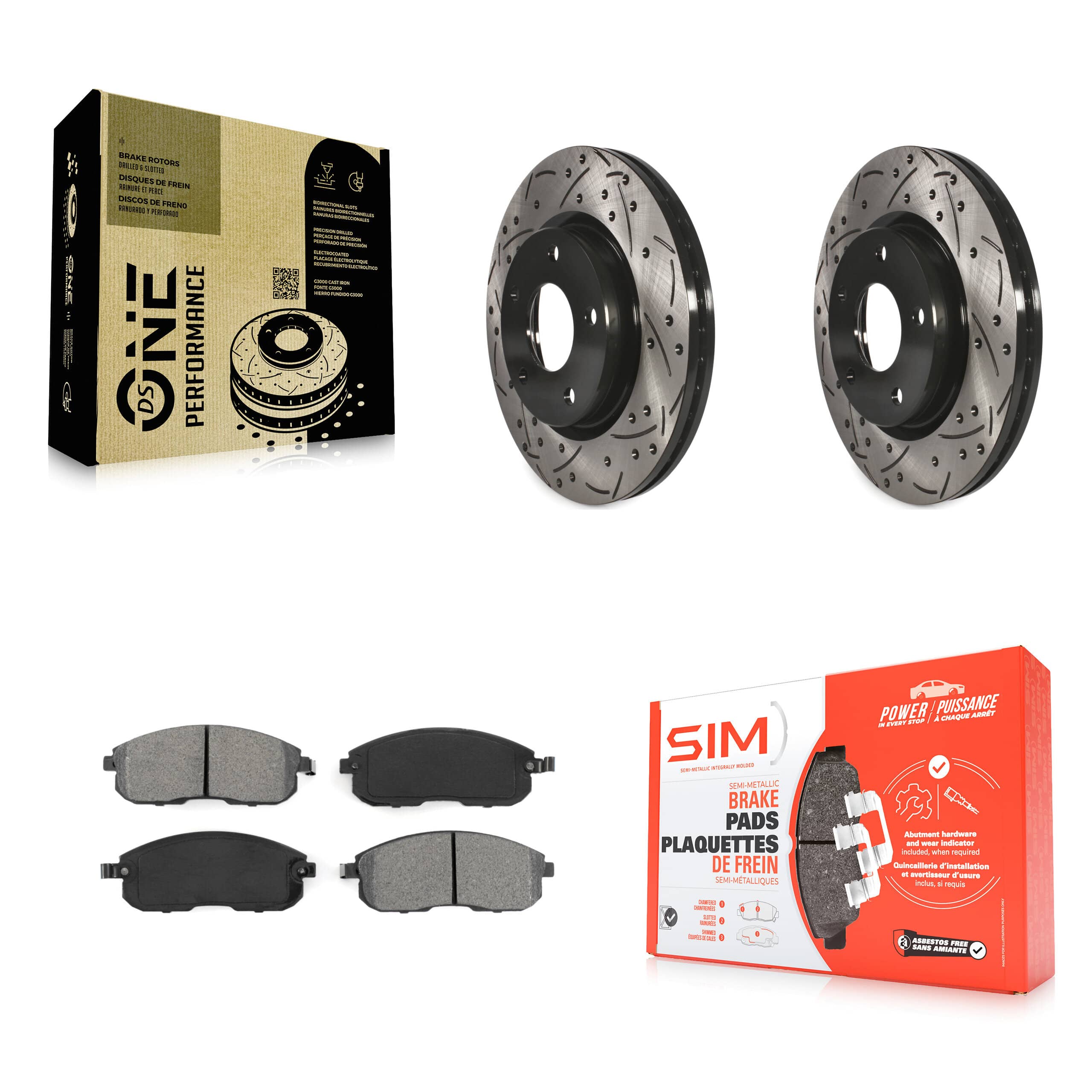 Transit Auto - KDS-100159 - Front Disc Brake Kits