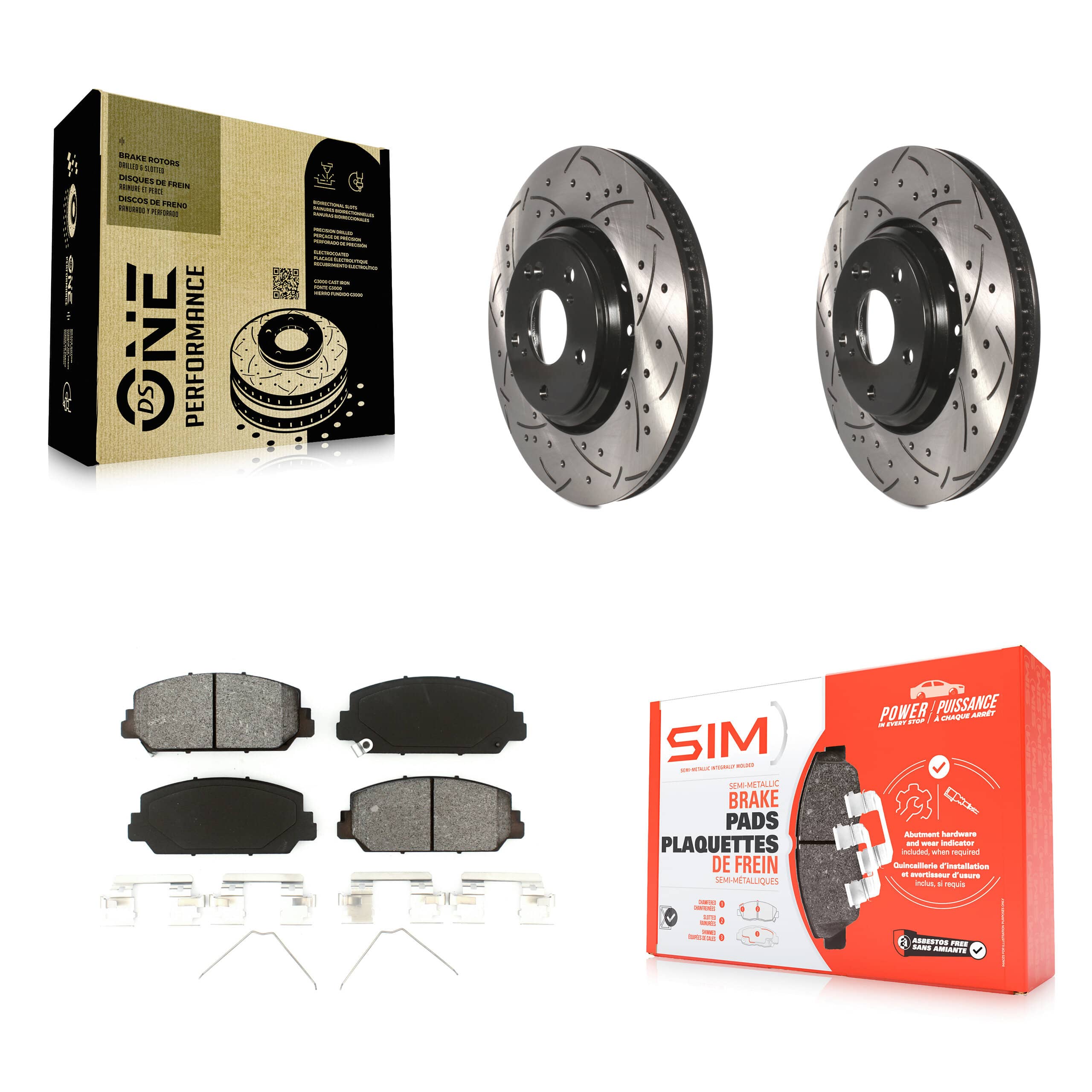 Transit Auto - KDS-100171 - Front Disc Brake Kits