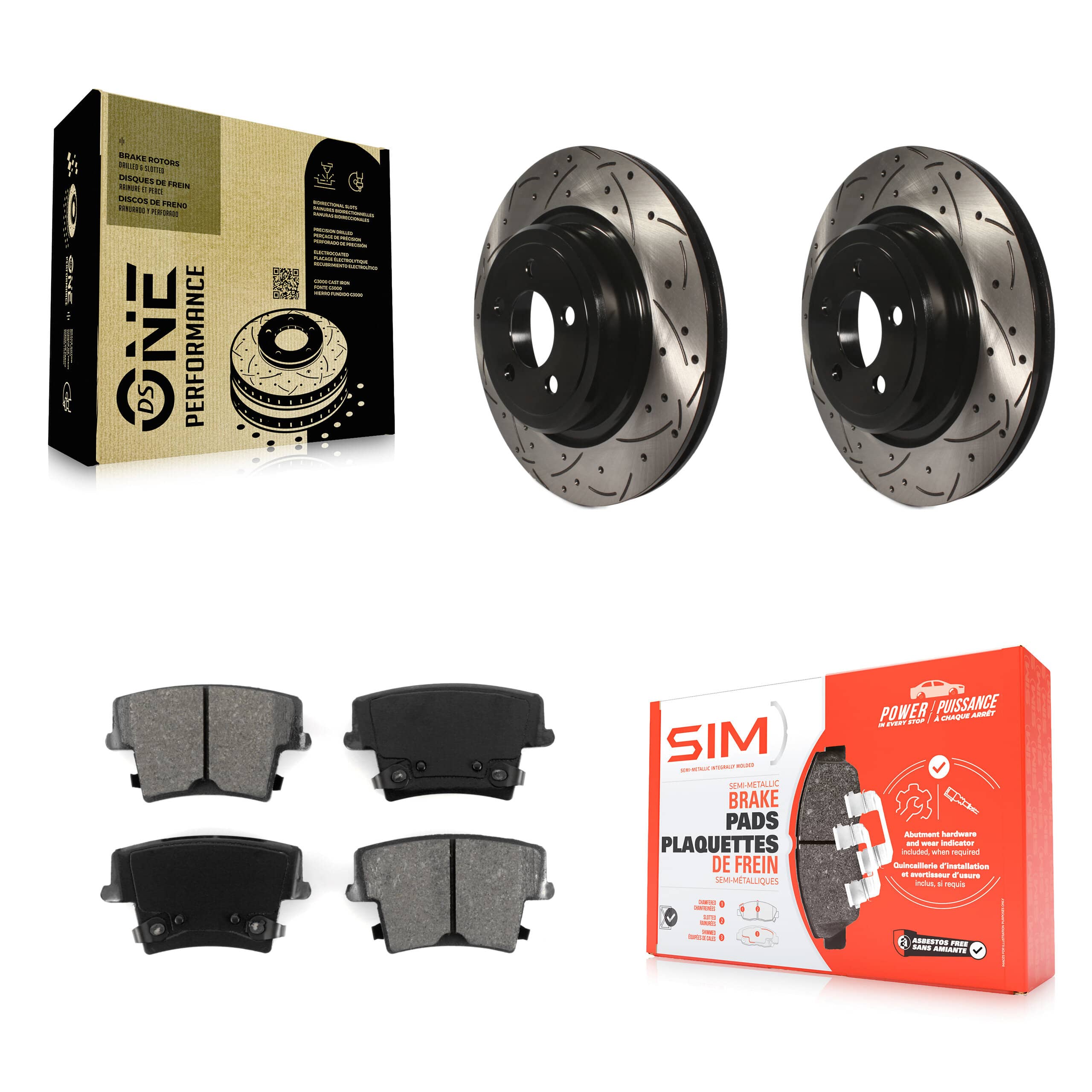 Transit Auto - KDS-100420 - Rear Disc Brake Kits