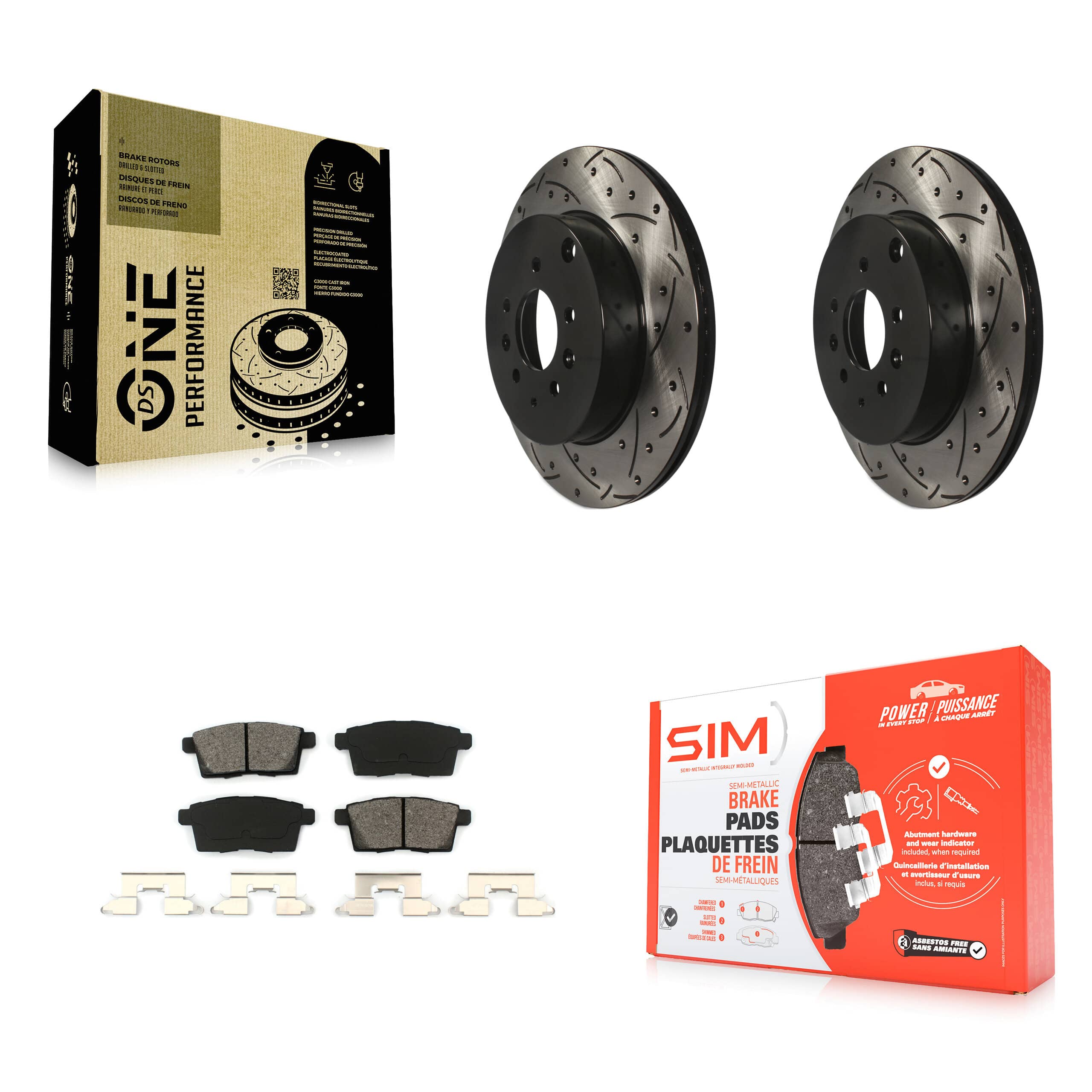 Transit Auto - KDS-100452 - Rear Disc Brake Kits