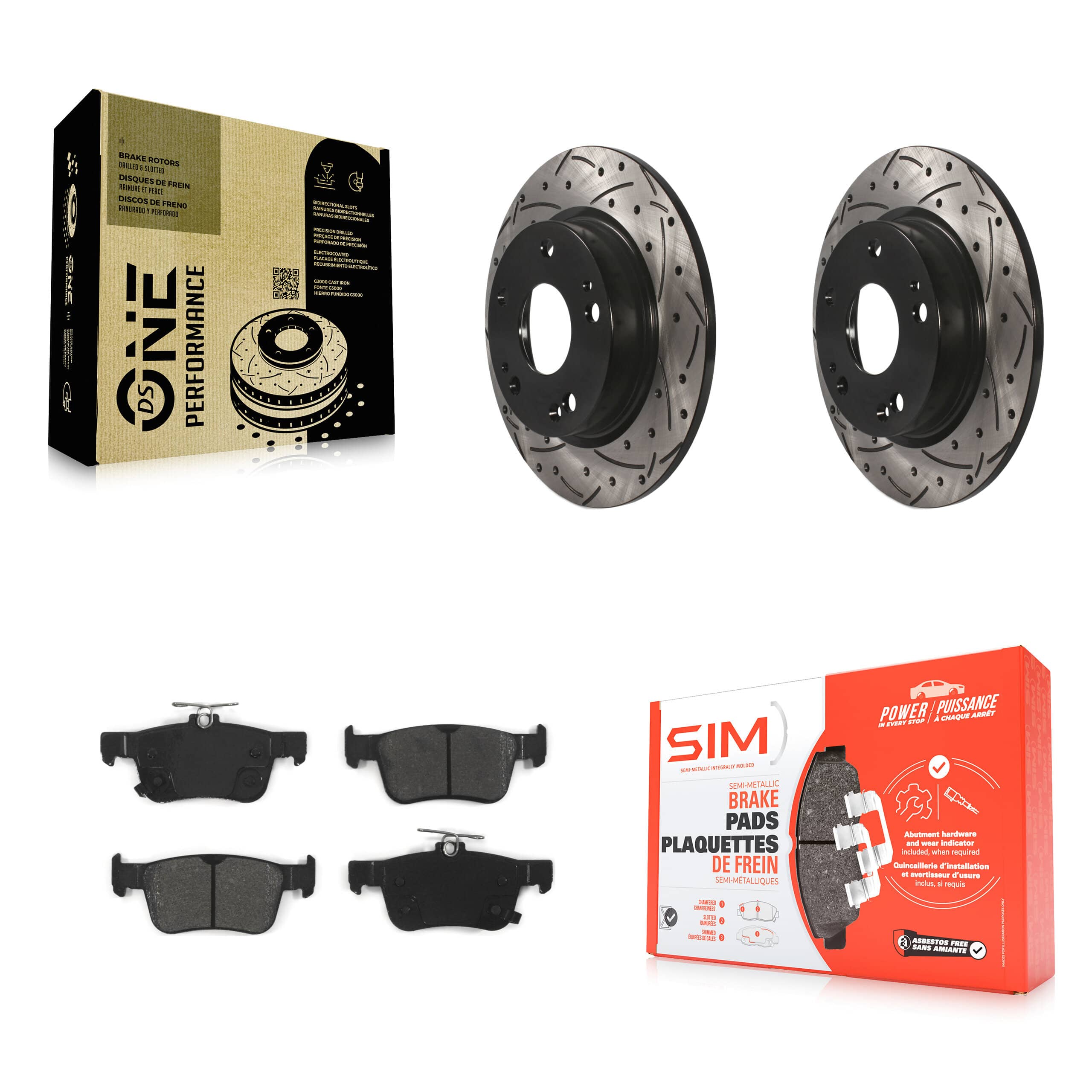 Transit Auto - KDS-100497 - Rear Disc Brake Kits