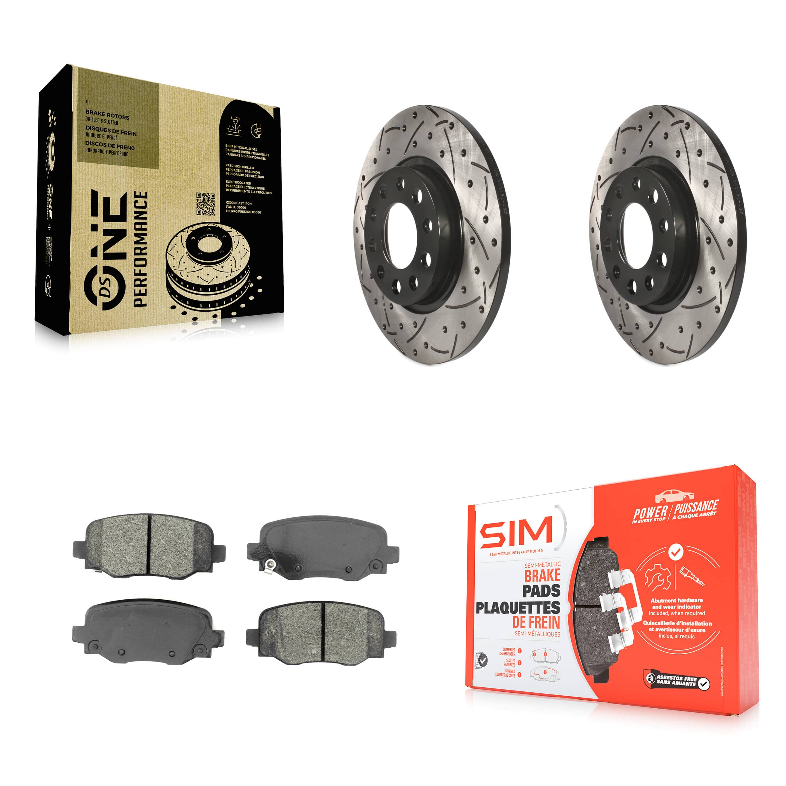 Transit Auto - KDS-100503 - Rear Disc Brake Kits
