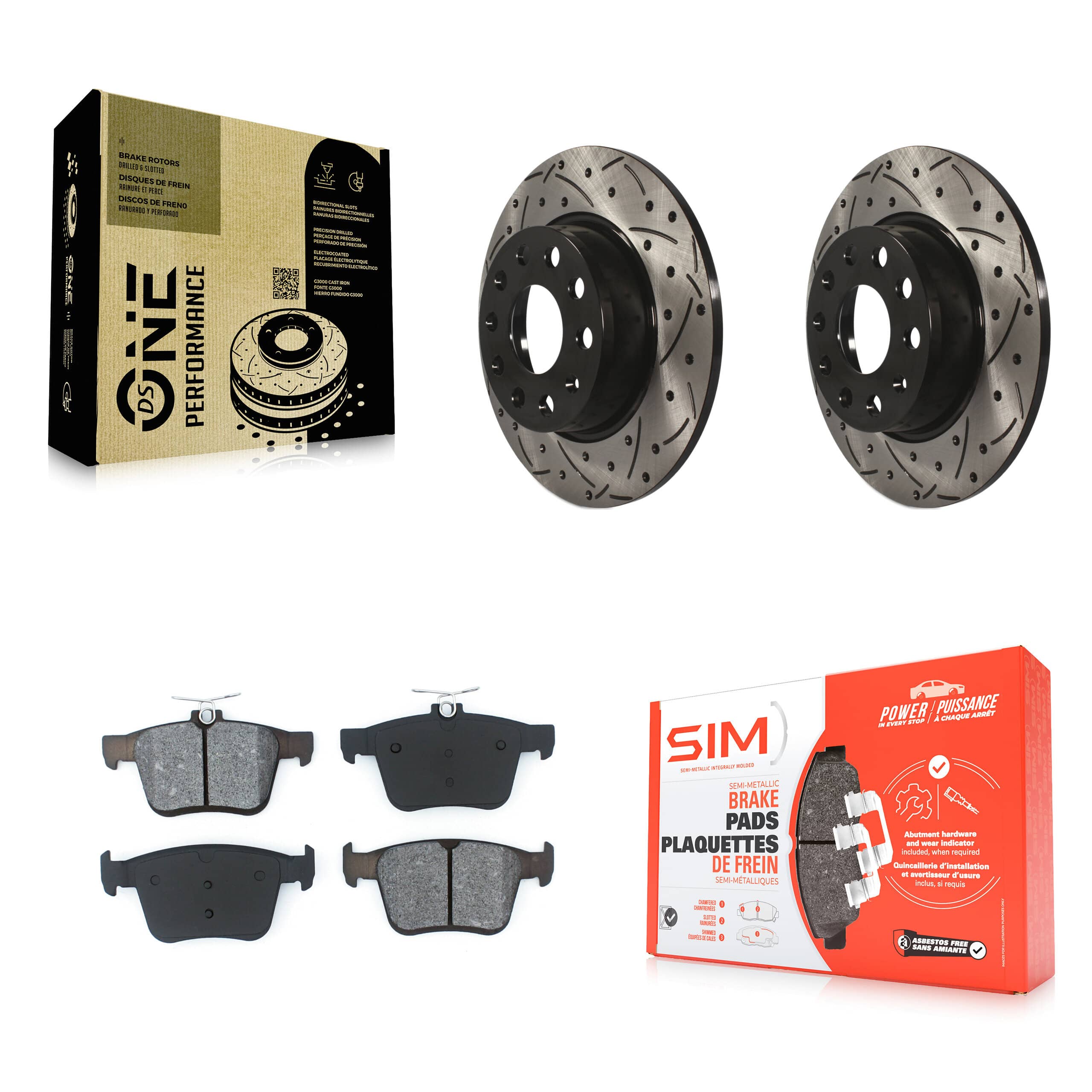 Transit Auto - KDS-100507 - Rear Disc Brake Kits