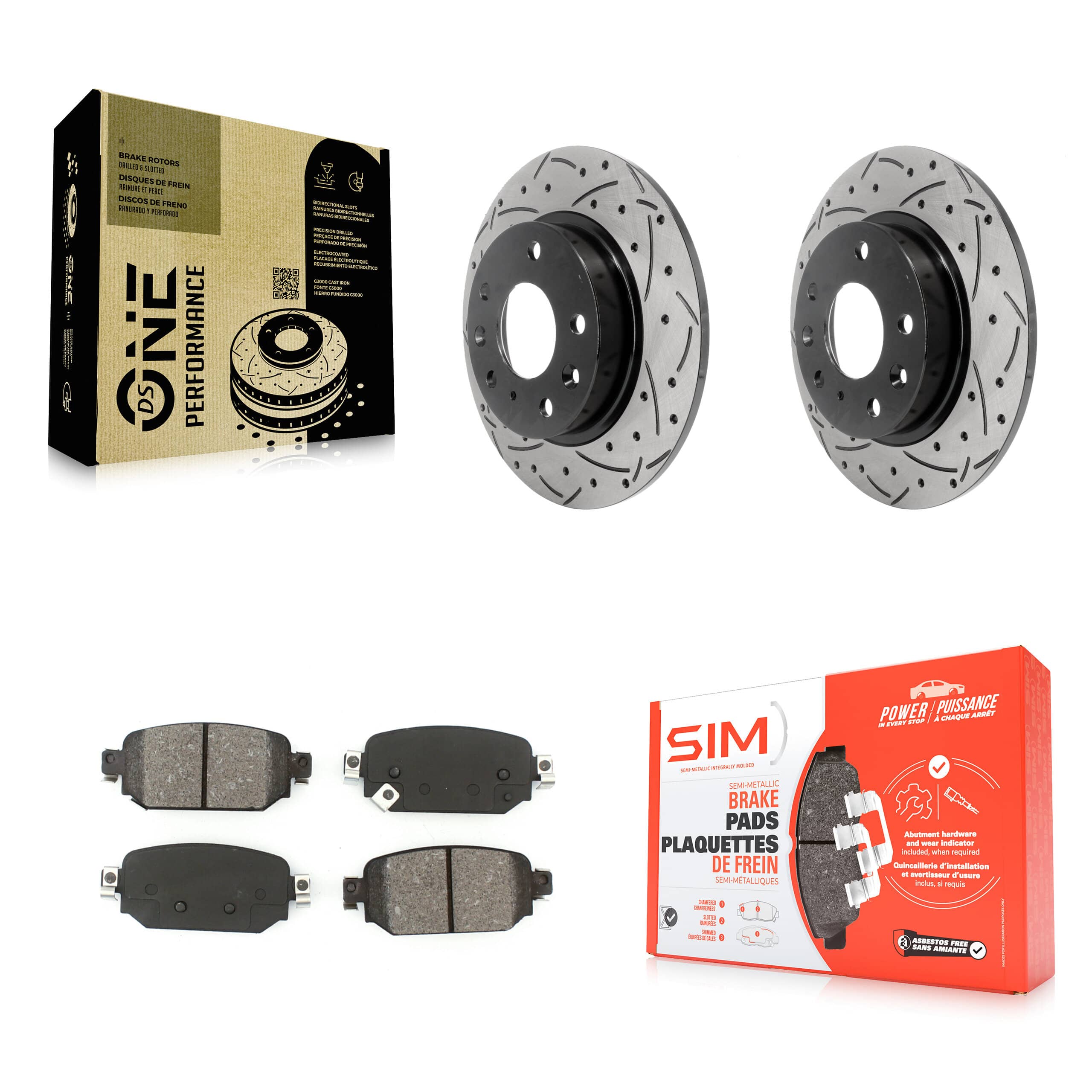 Transit Auto - KDS-100513 - Rear Disc Brake Kits
