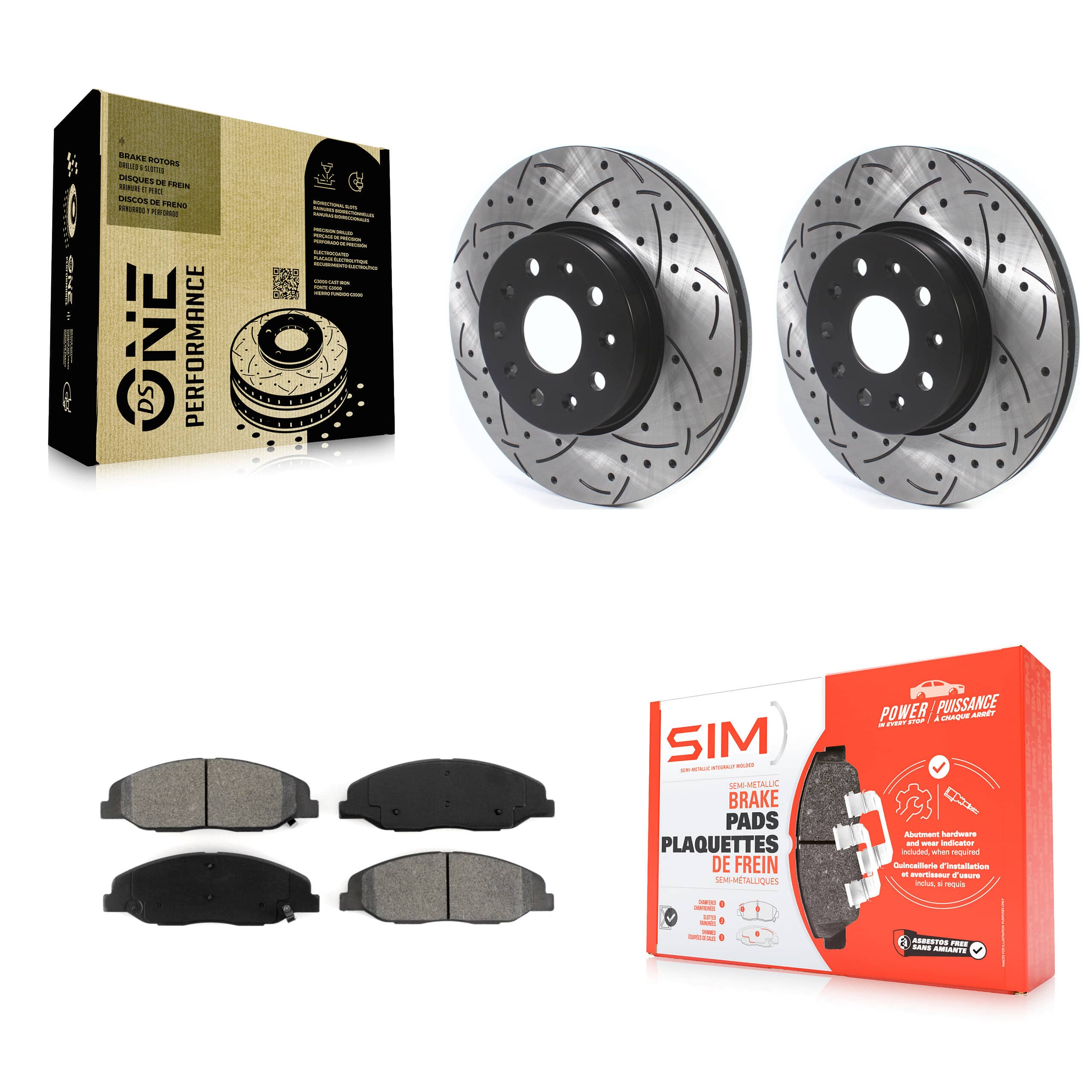 Transit Auto - KDS-100561 - Front Disc Brake Kits