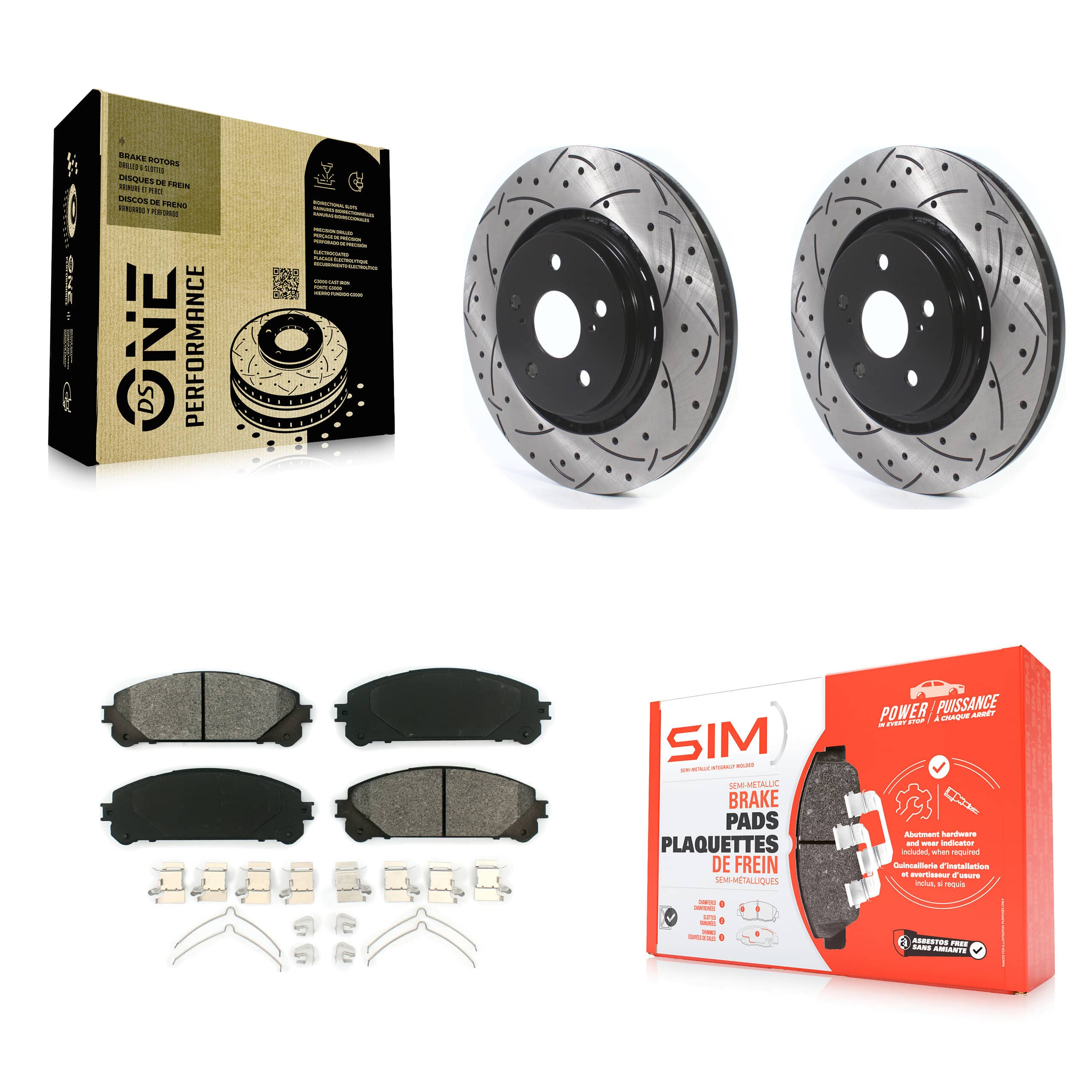 Transit Auto - KDS-100570 - Front Disc Brake Kits