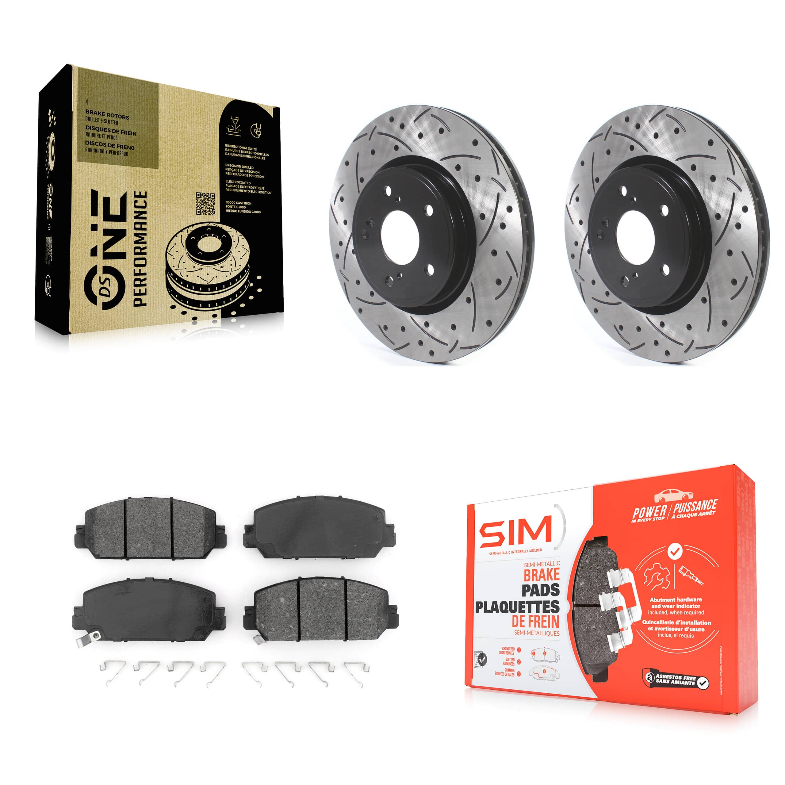 Transit Auto - KDS-100571 - Front Disc Brake Kits
