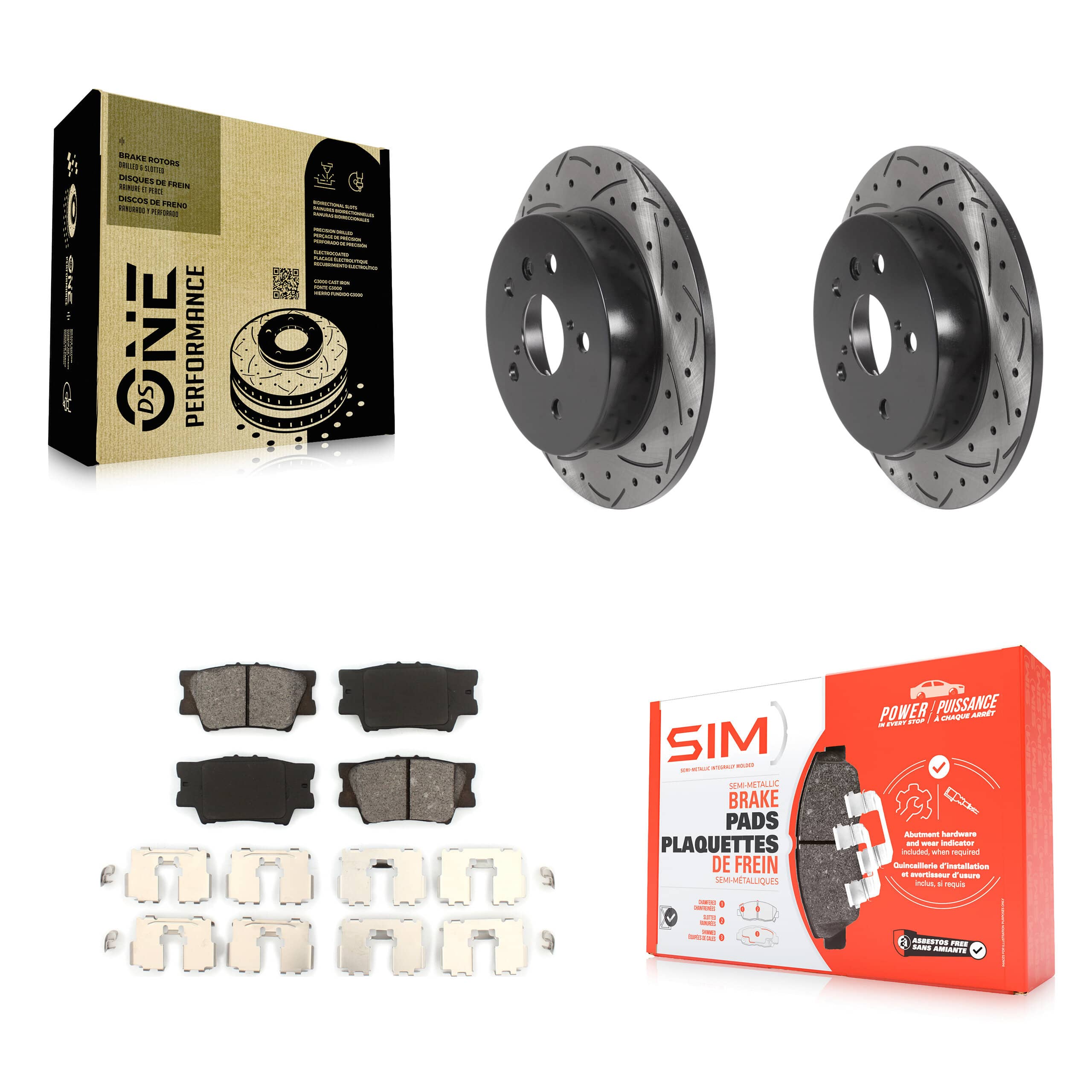 Transit Auto - KDS-100597 - Rear Disc Brake Kits
