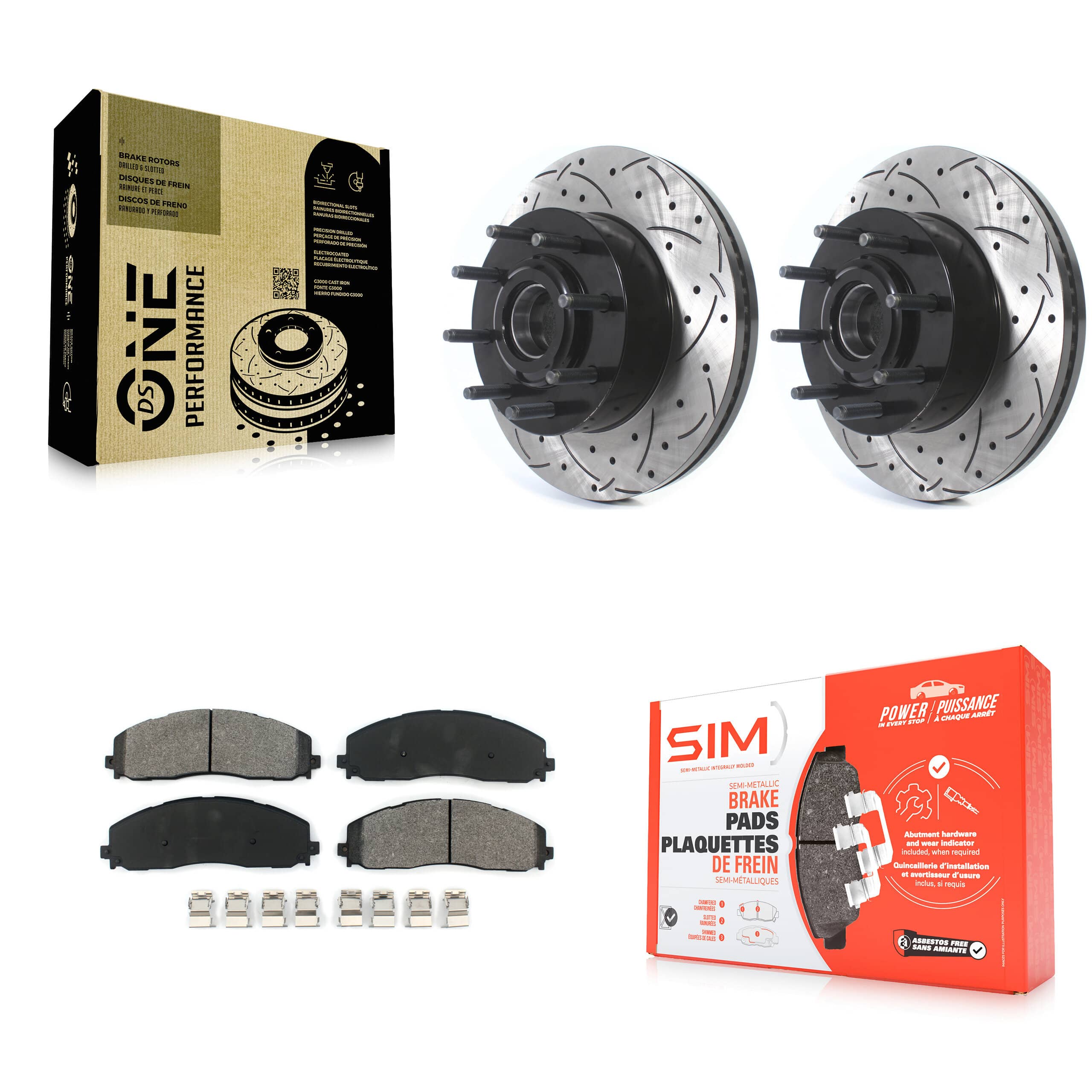 Transit Auto - KDS-100599 - Front Disc Brake Kits