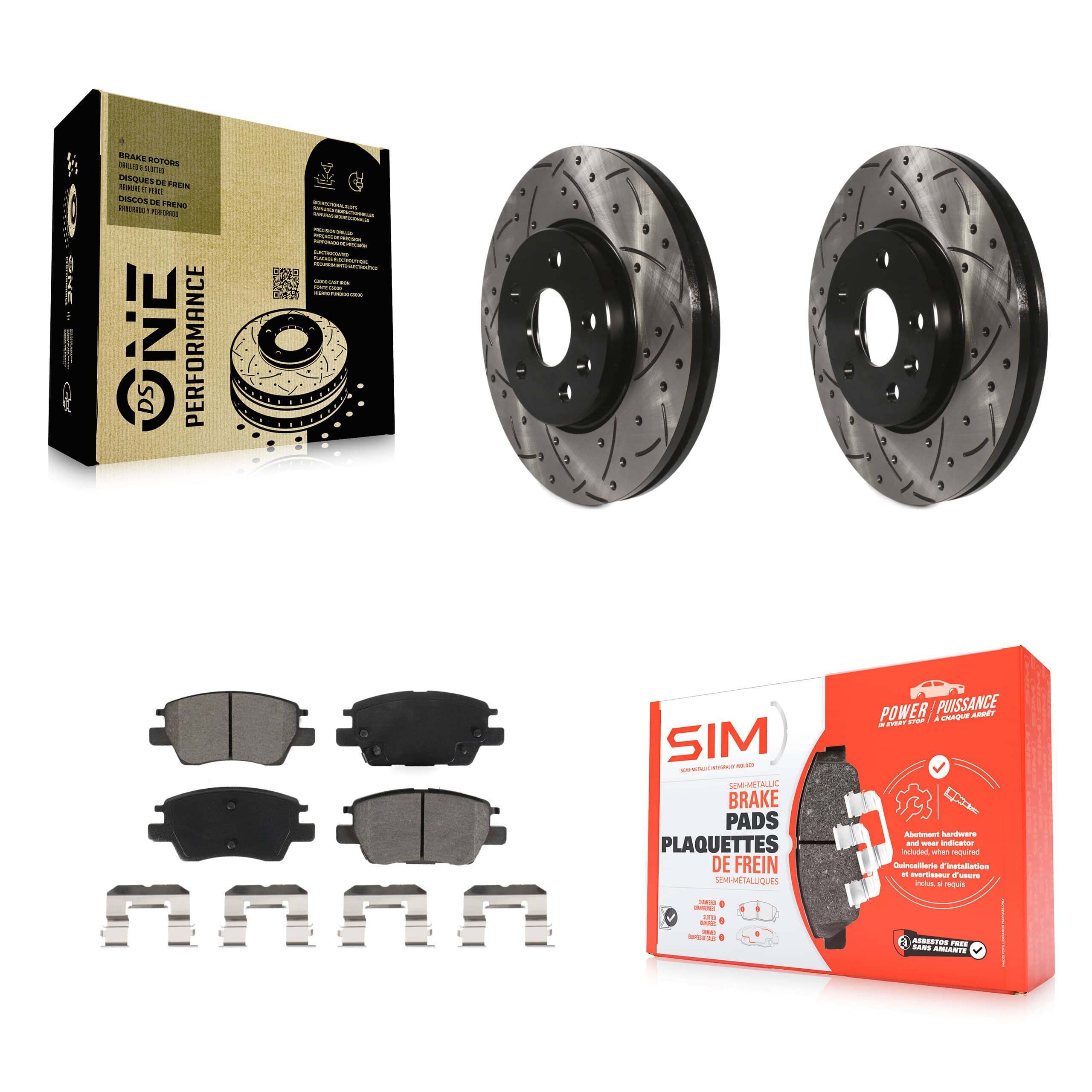 Transit Auto - KDS-100606 - Front Disc Brake Kits