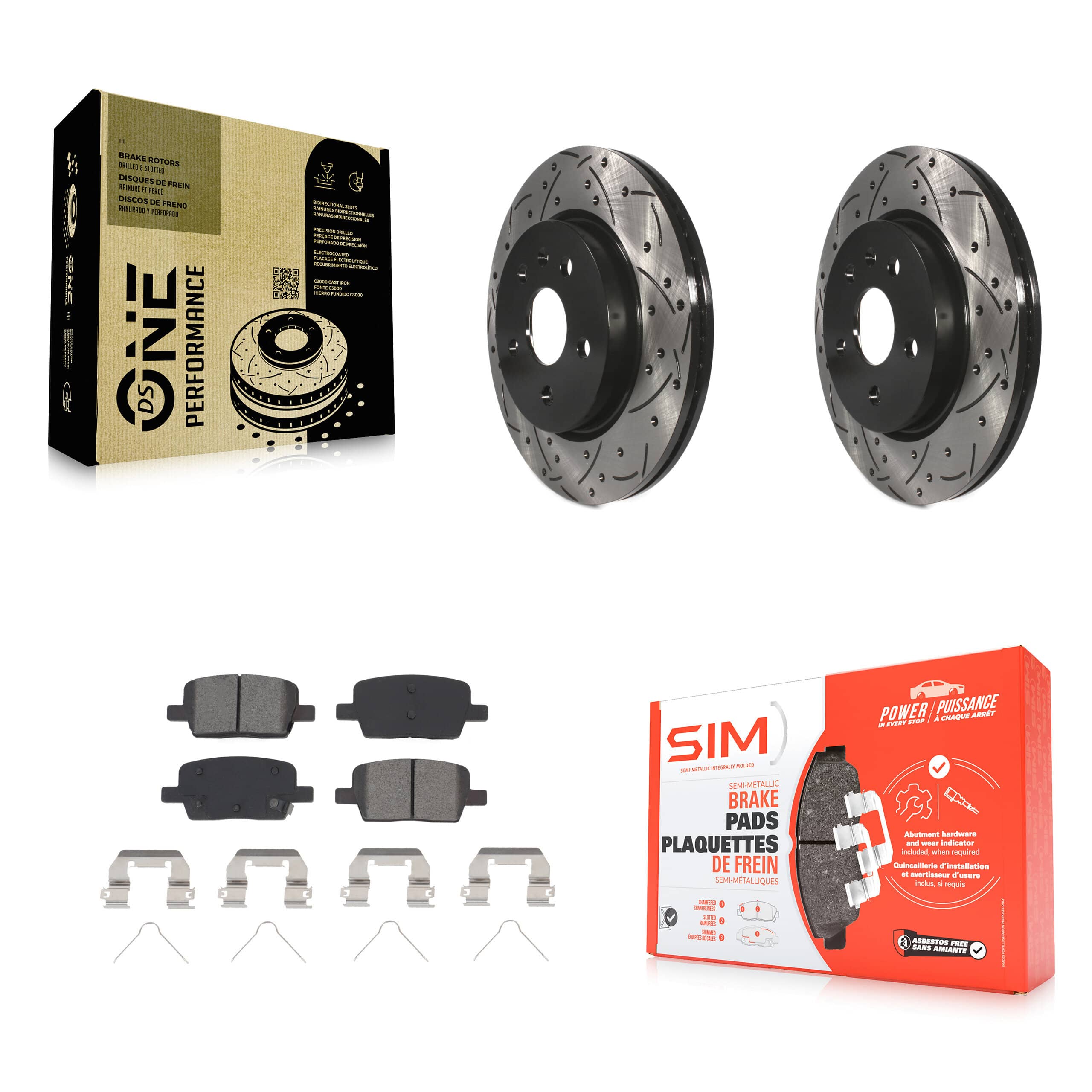 Transit Auto - KDS-100651 - Rear Disc Brake Kits