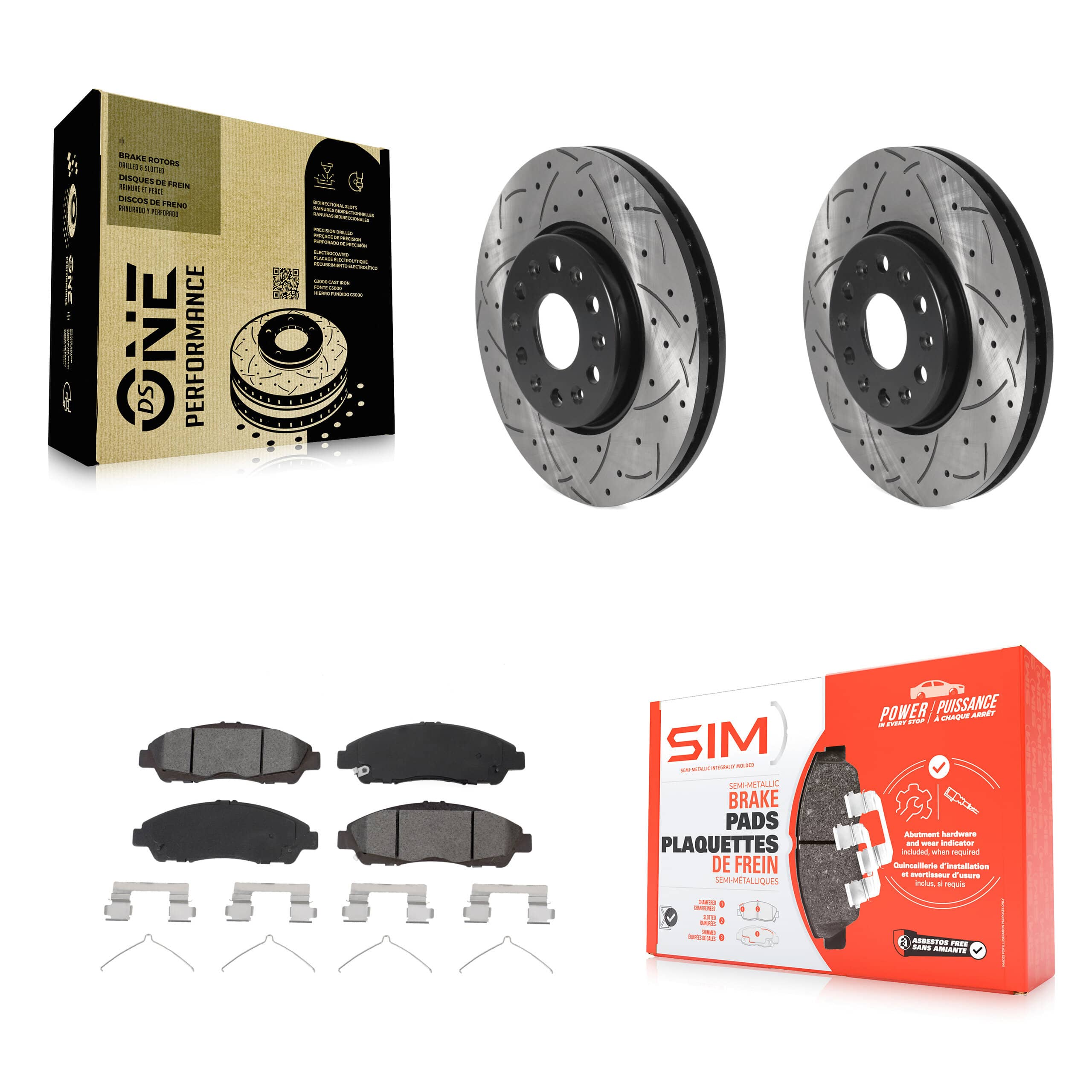 Transit Auto - KDS-100666 - Front Disc Brake Kits