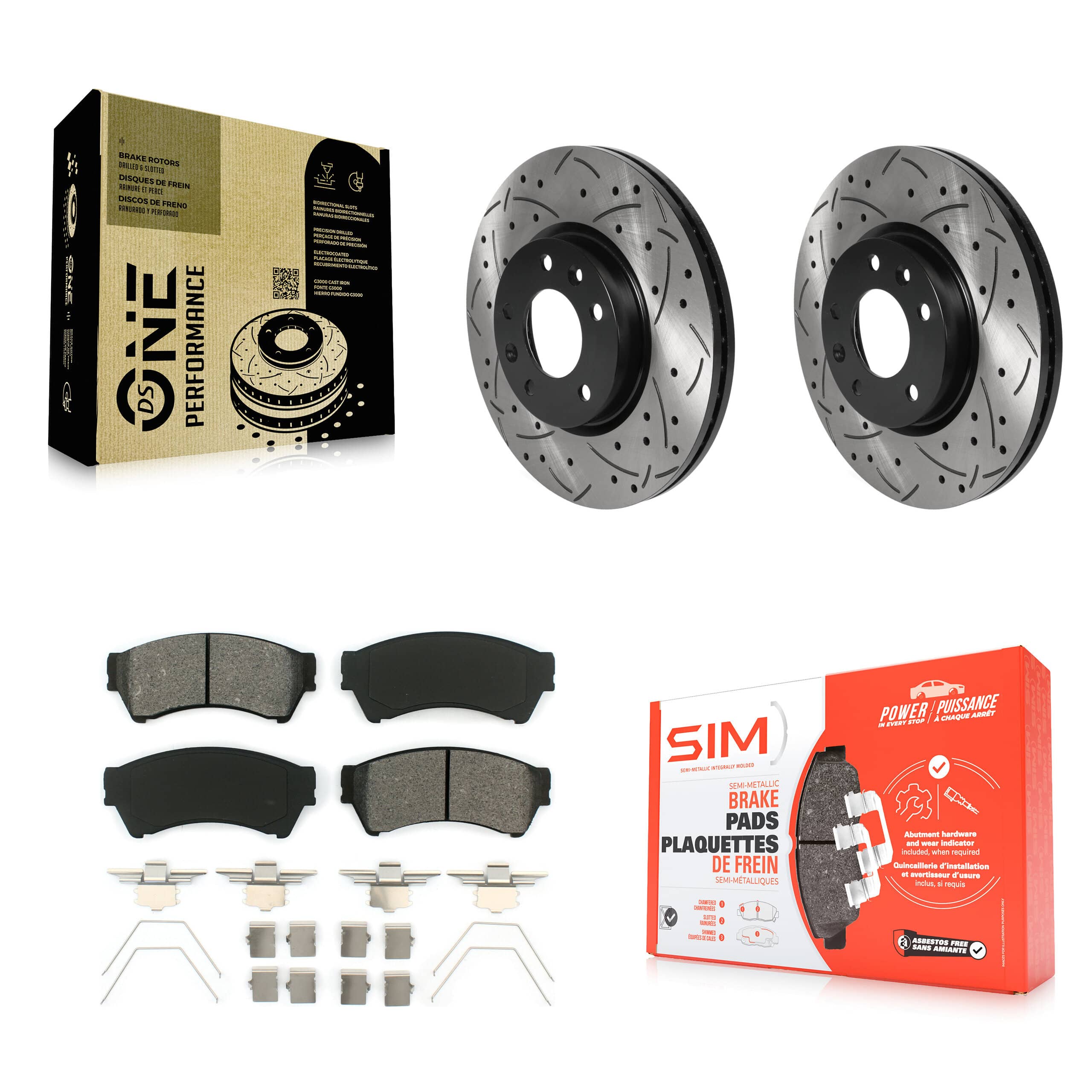 Transit Auto - KDS-100667 - Front Disc Brake Kits
