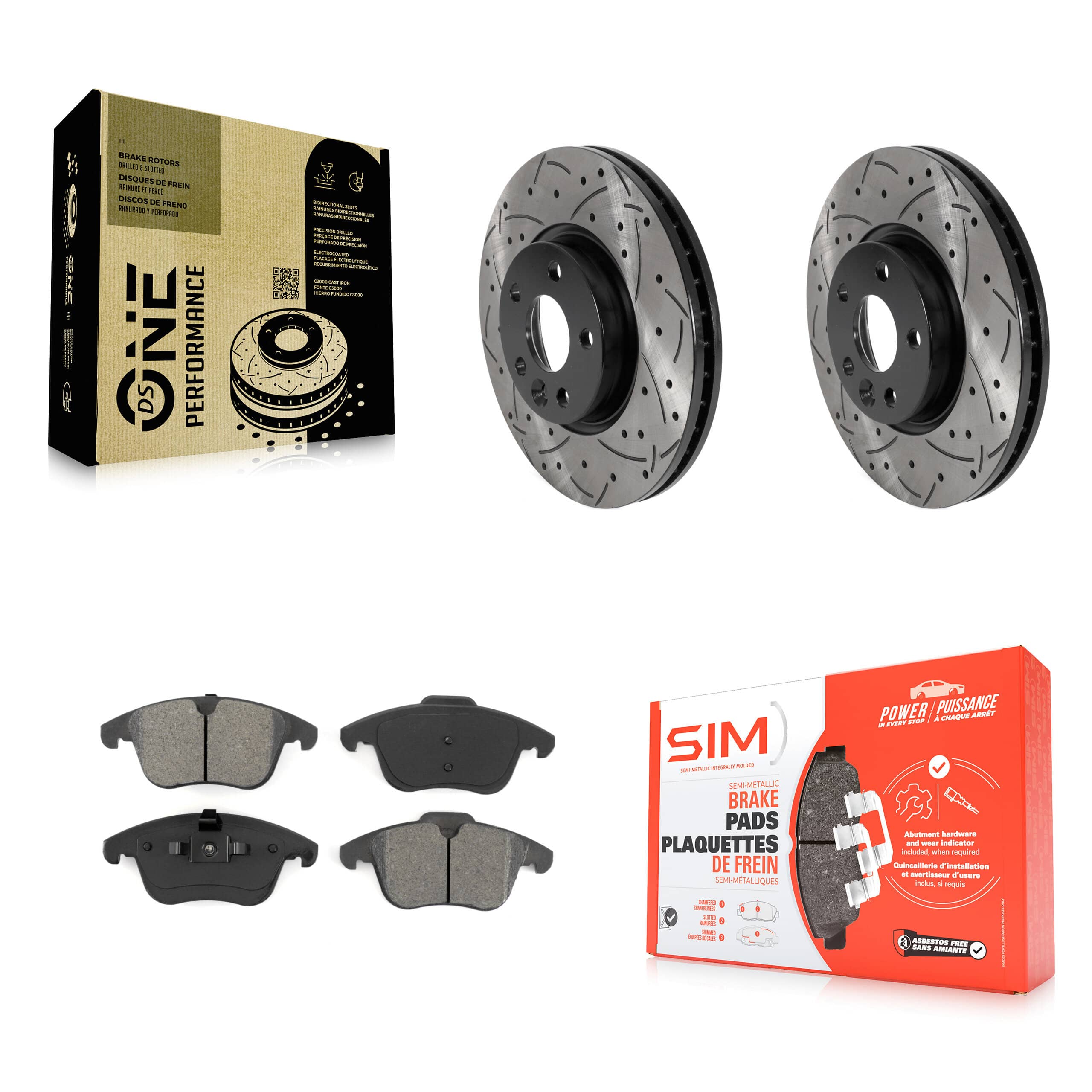 Transit Auto - KDS-100689 - Front Disc Brake Kits