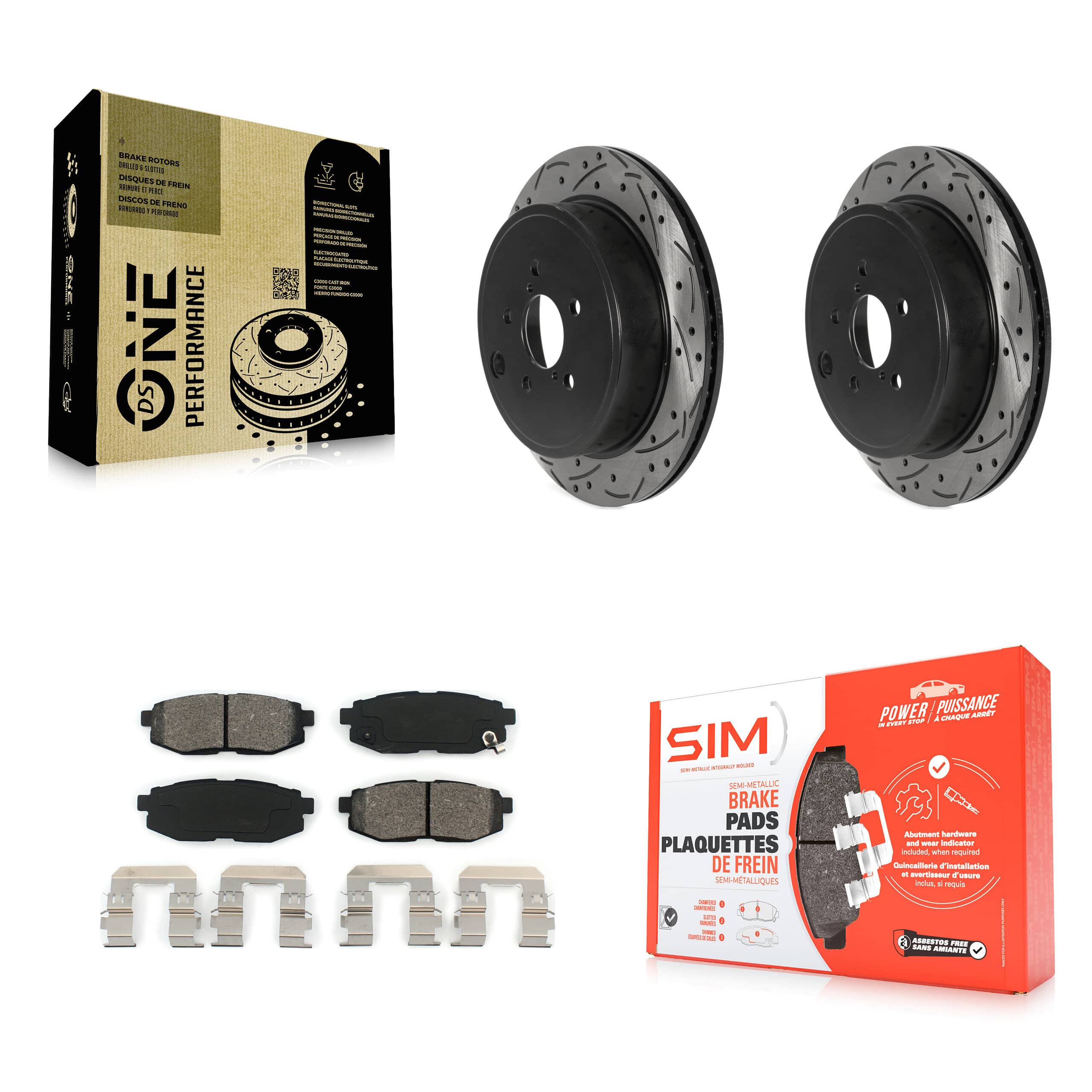 Transit Auto - KDS-100814 - Rear Disc Brake Kits