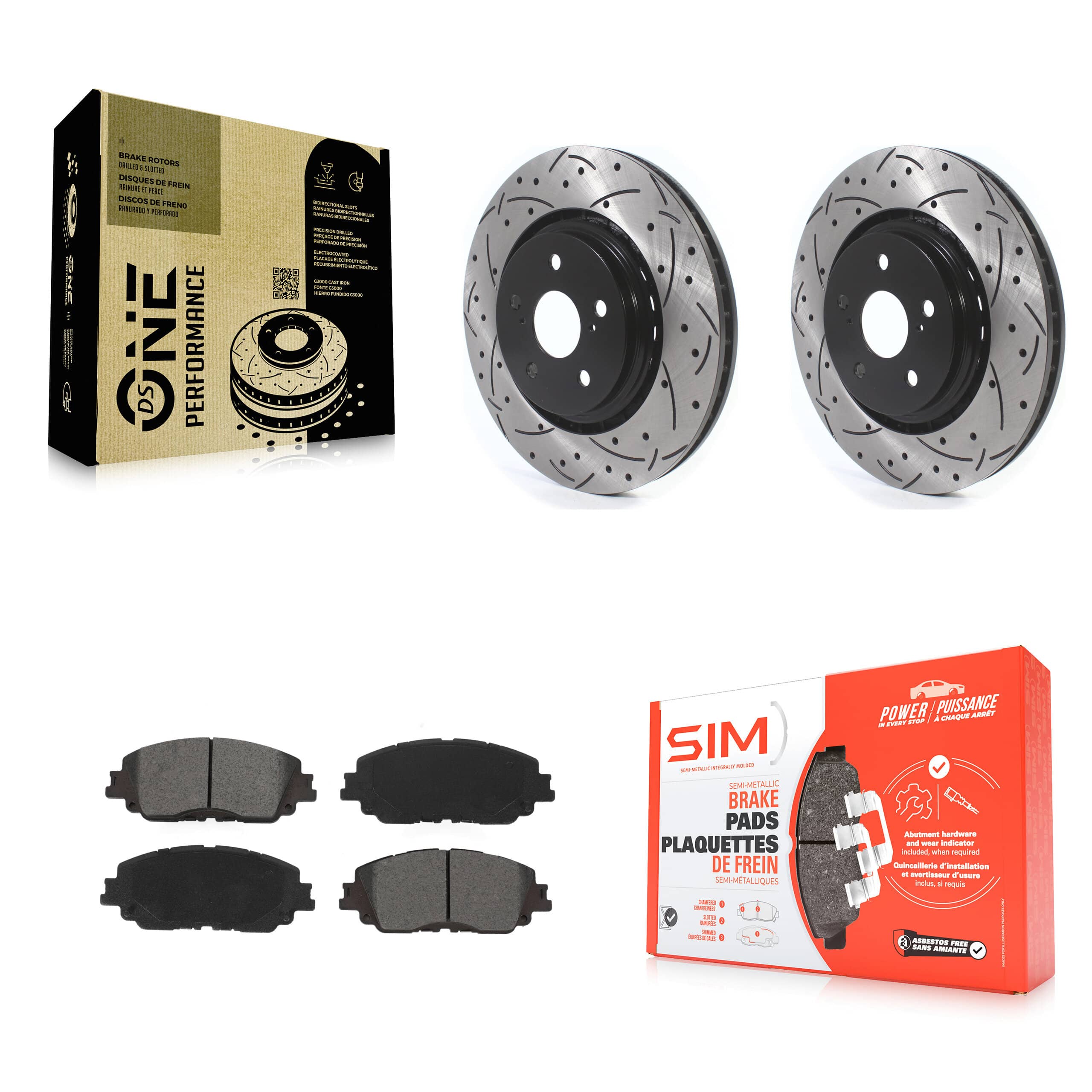 Transit Auto - KDS-100868 - Front Disc Brake Kits