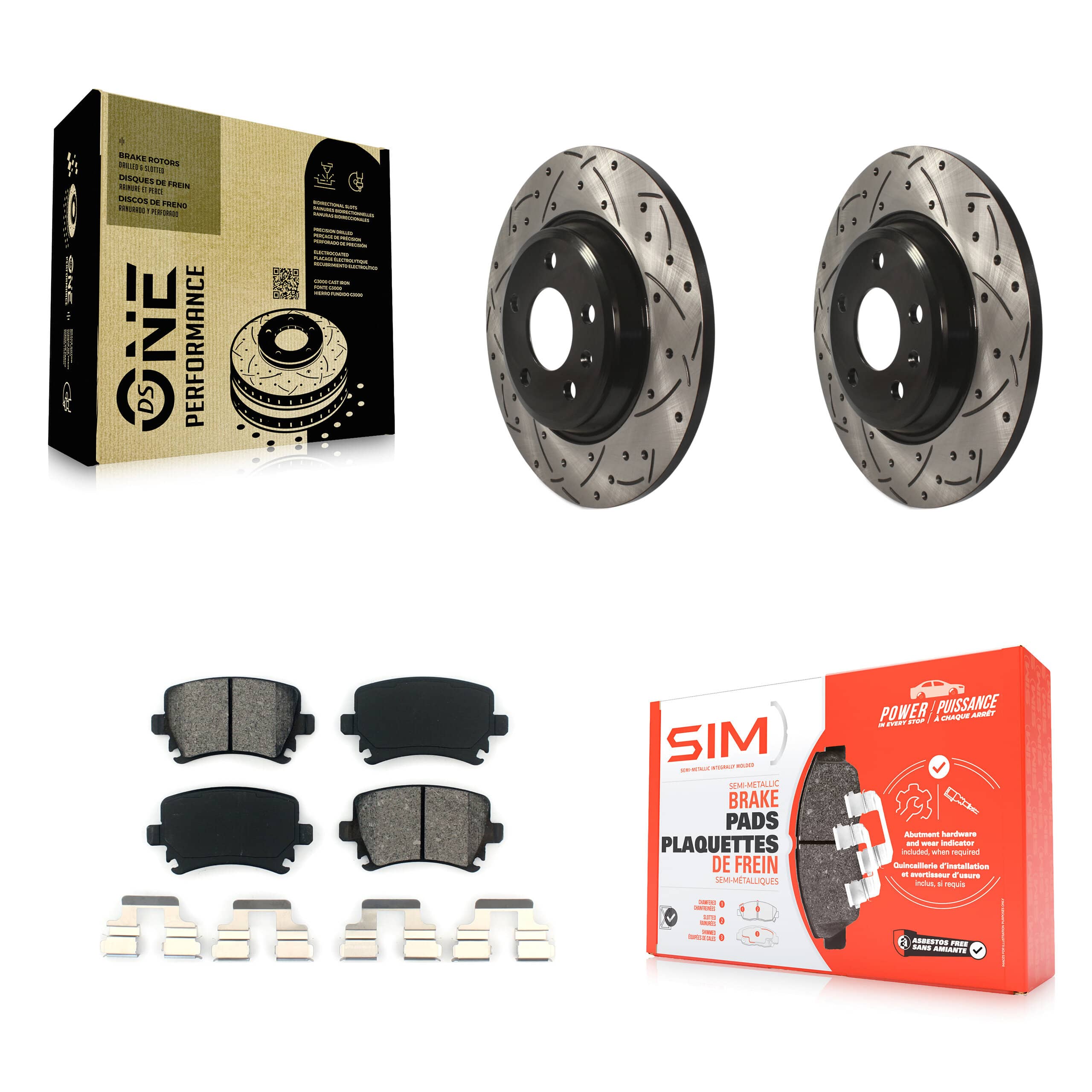 Transit Auto - KDS-100883 - Rear Disc Brake Kits