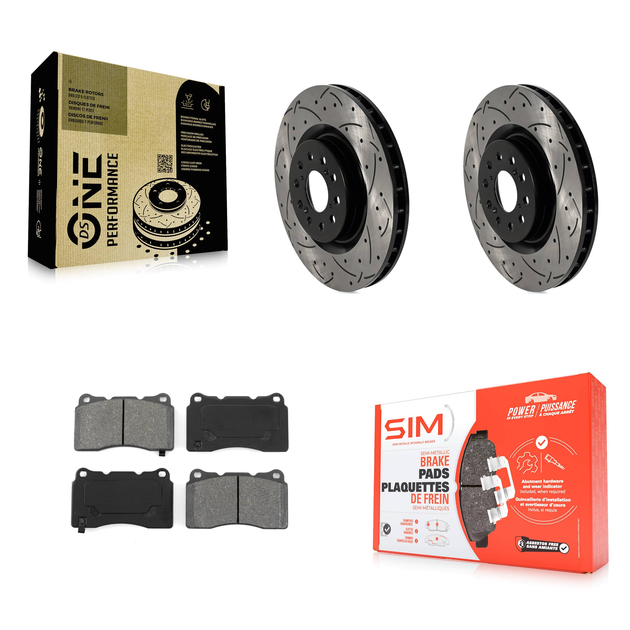 Transit Auto - KDS-100885 - Front Disc Brake Kits