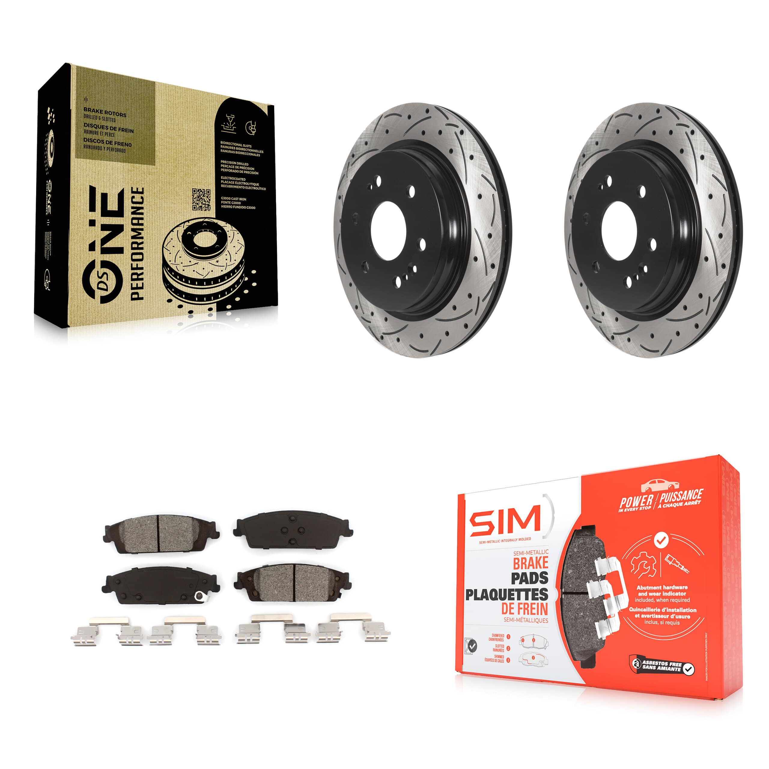 Transit Auto - KDS-100898 - Rear Disc Brake Kits