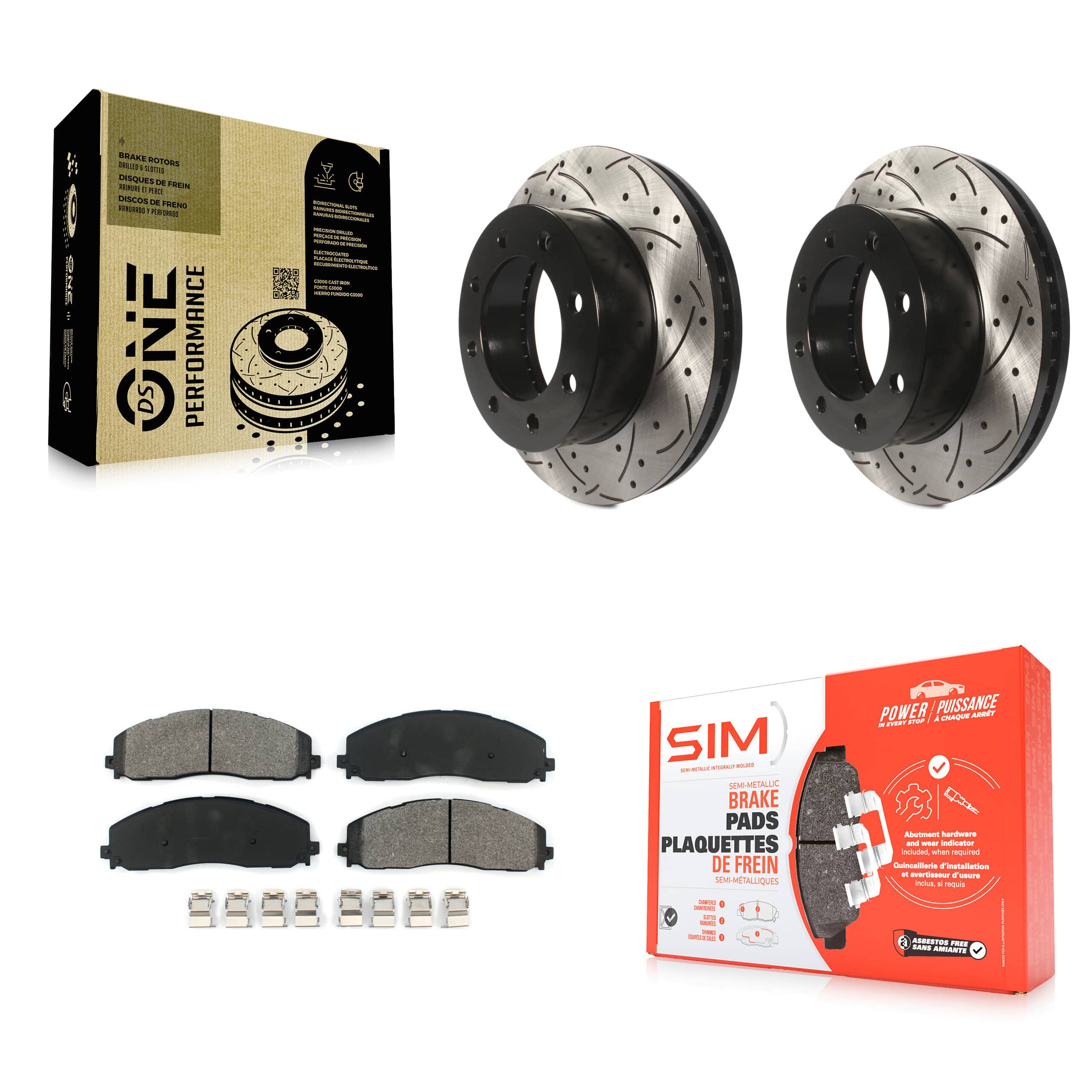 Transit Auto - KDS-100899 - Front Disc Brake Kits
