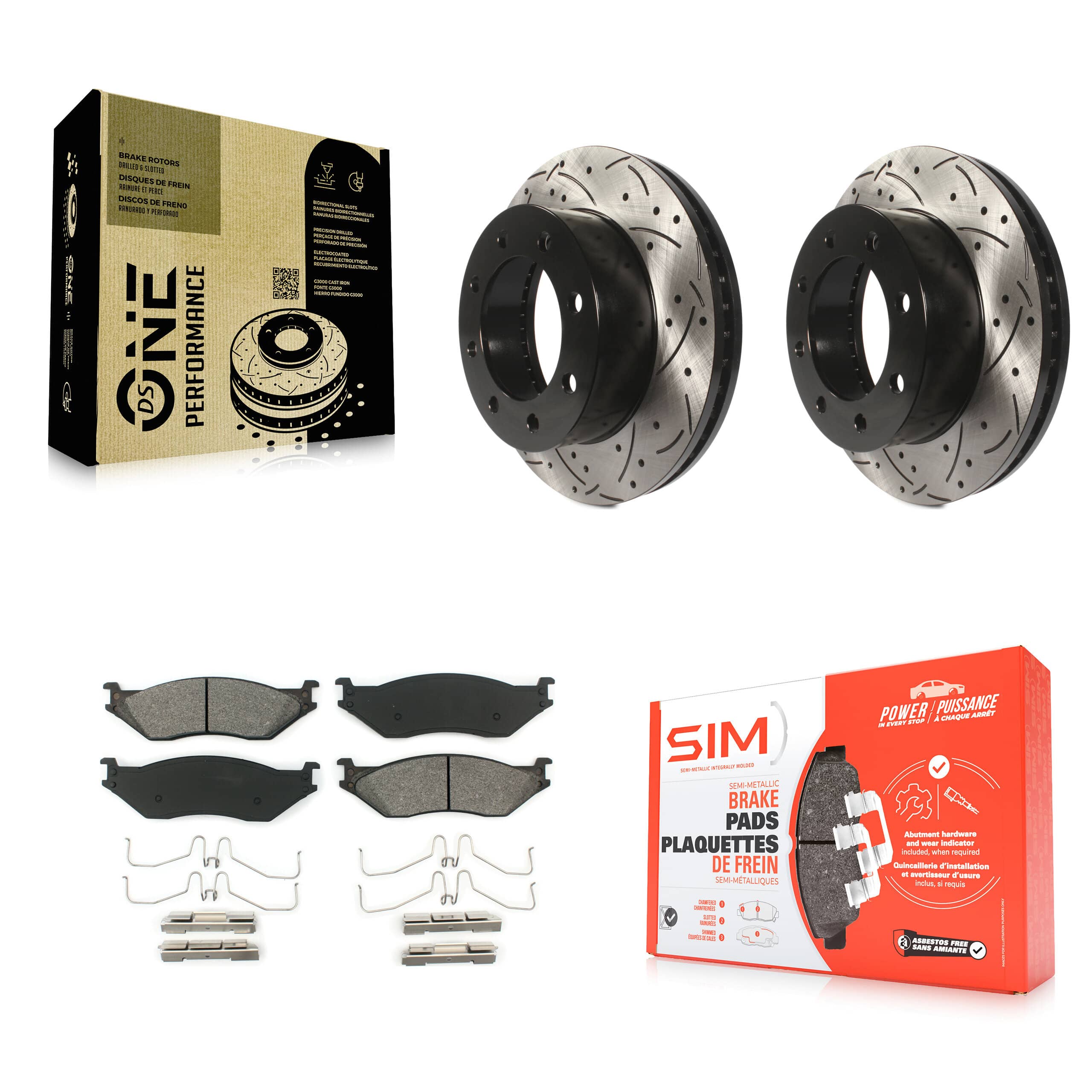 Transit Auto - KDS-100900 - Front Disc Brake Kits