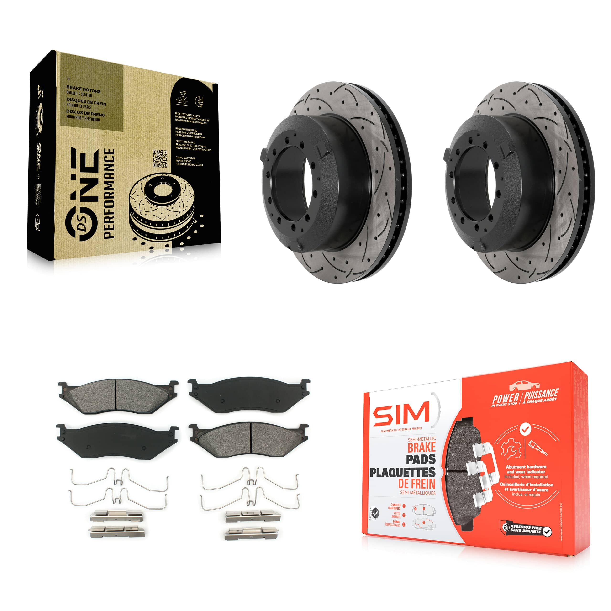 Transit Auto - KDS-100953 - Rear Disc Brake Kits