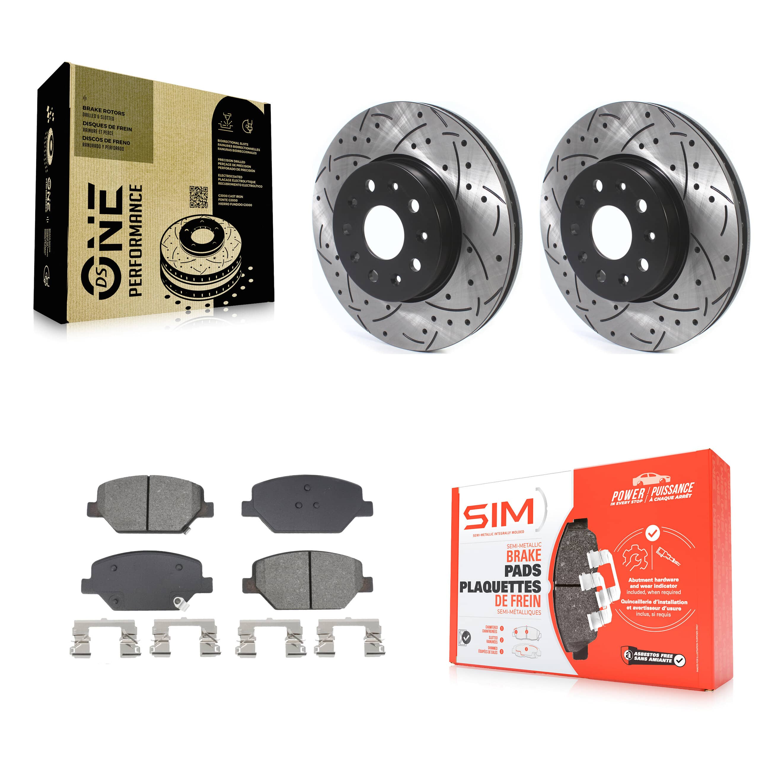 Transit Auto - KDS-101027 - Front Disc Brake Kits