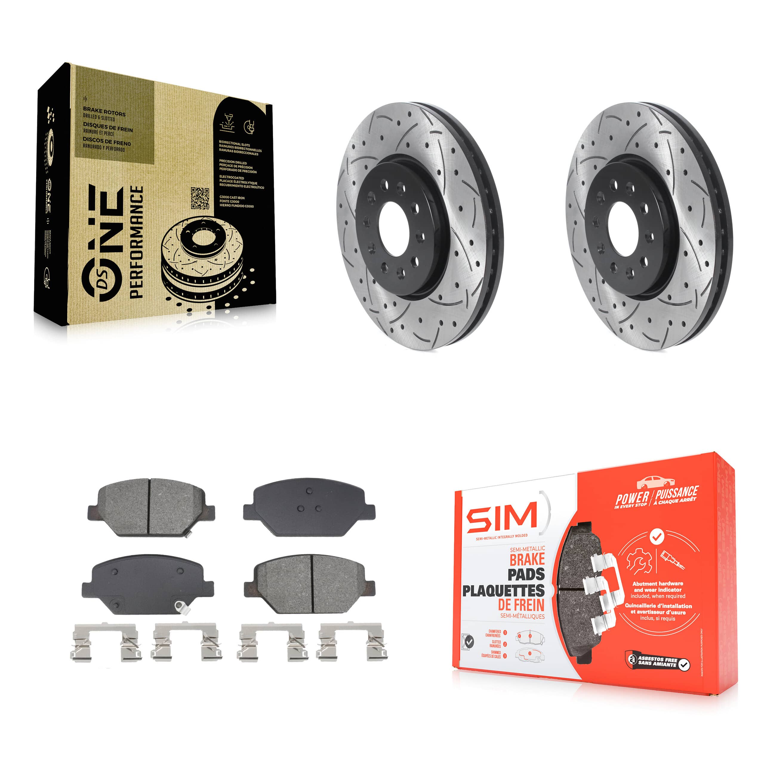 Transit Auto - KDS-101049 - Front Disc Brake Kits