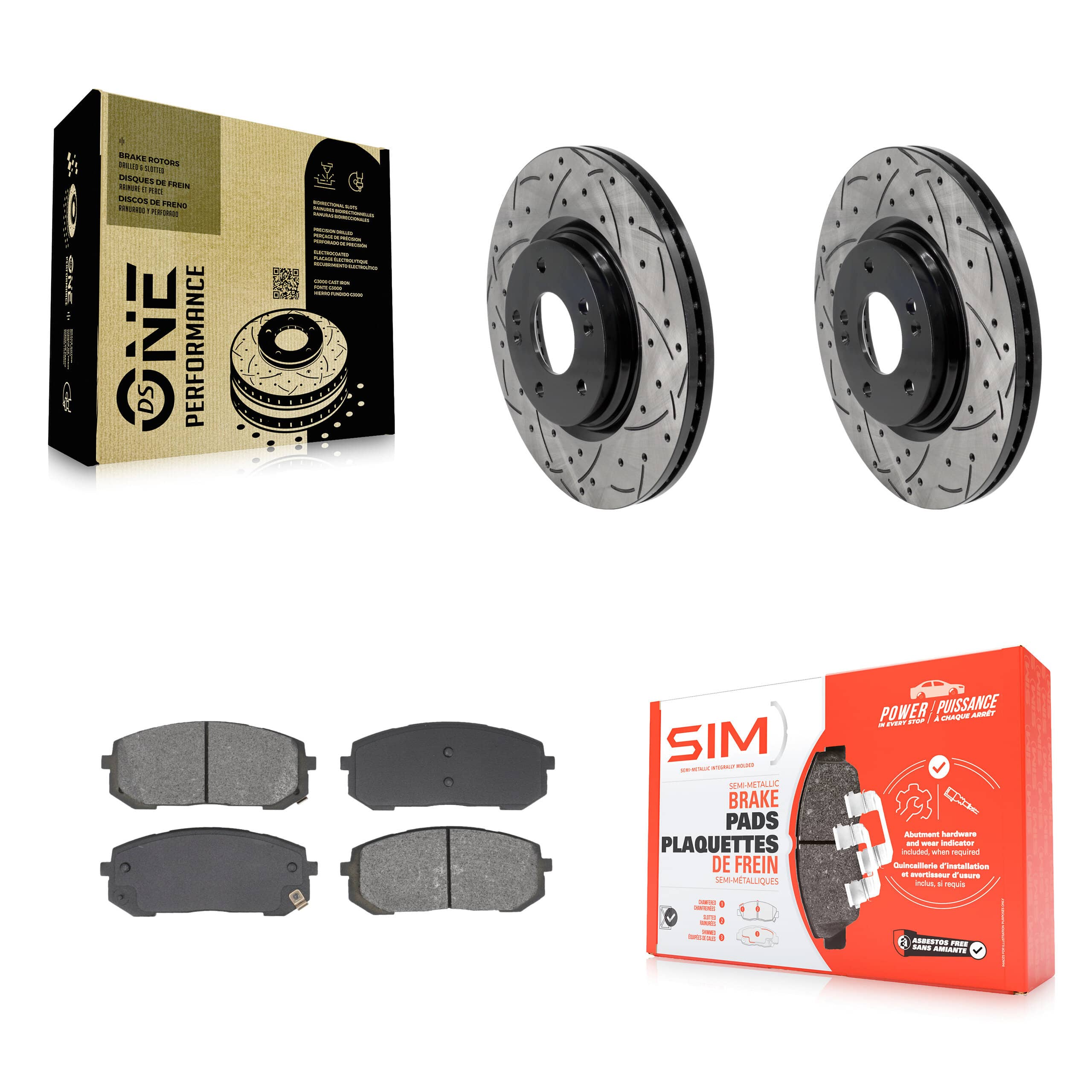 Transit Auto - KDS-101054 - Front Disc Brake Kits