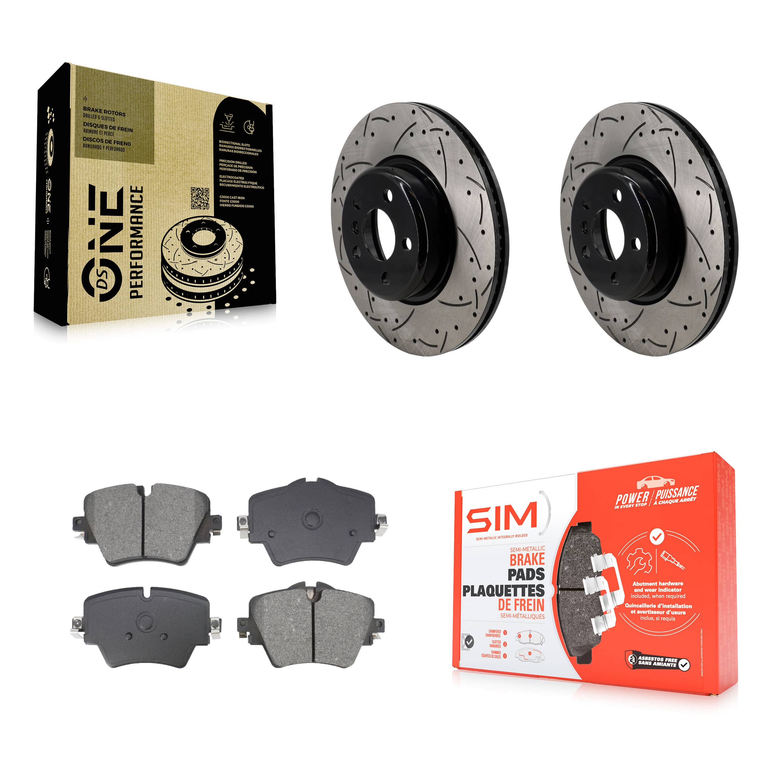 Transit Auto - KDS-101055 - Front Disc Brake Kits