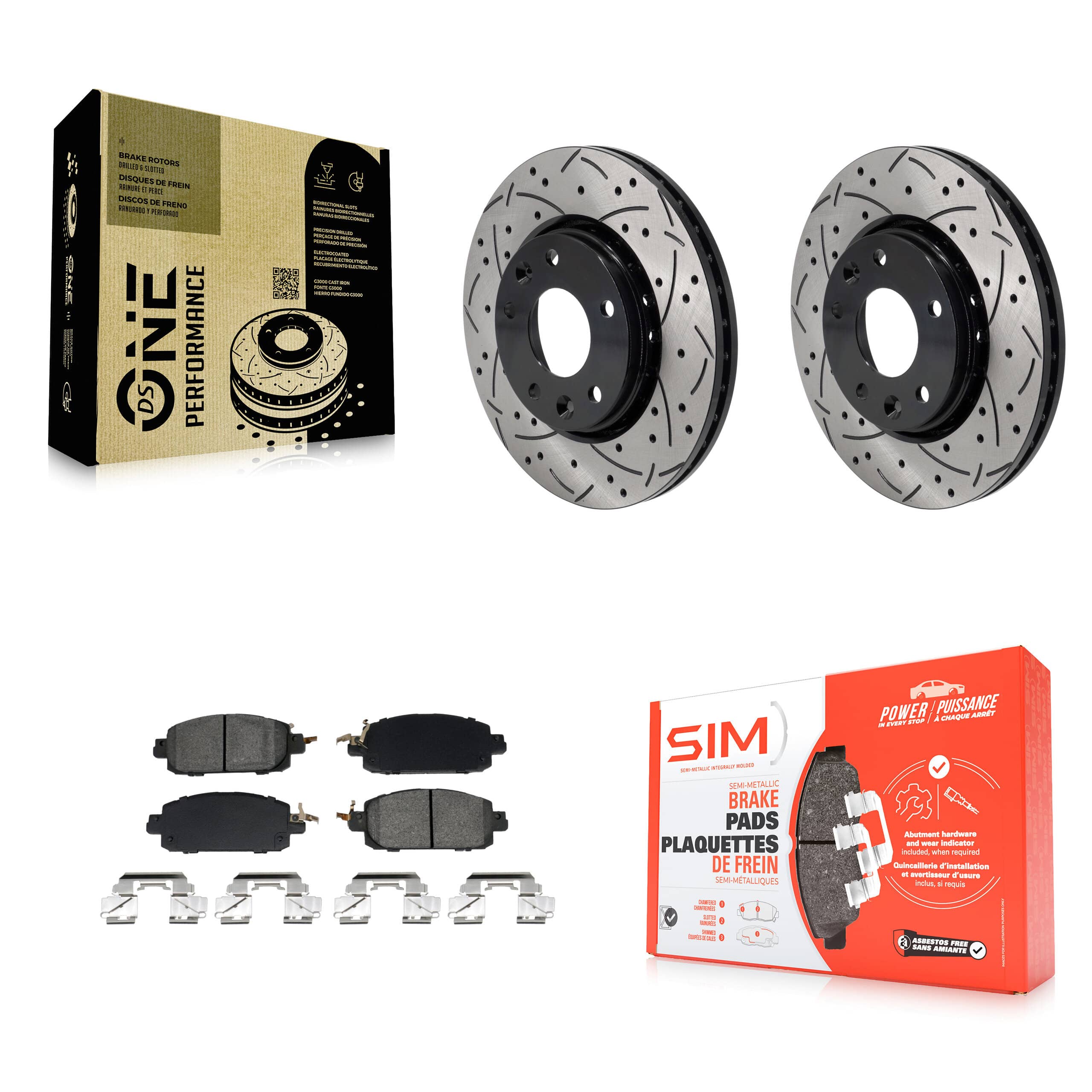 Transit Auto - KDS-101056 - Front Disc Brake Kits