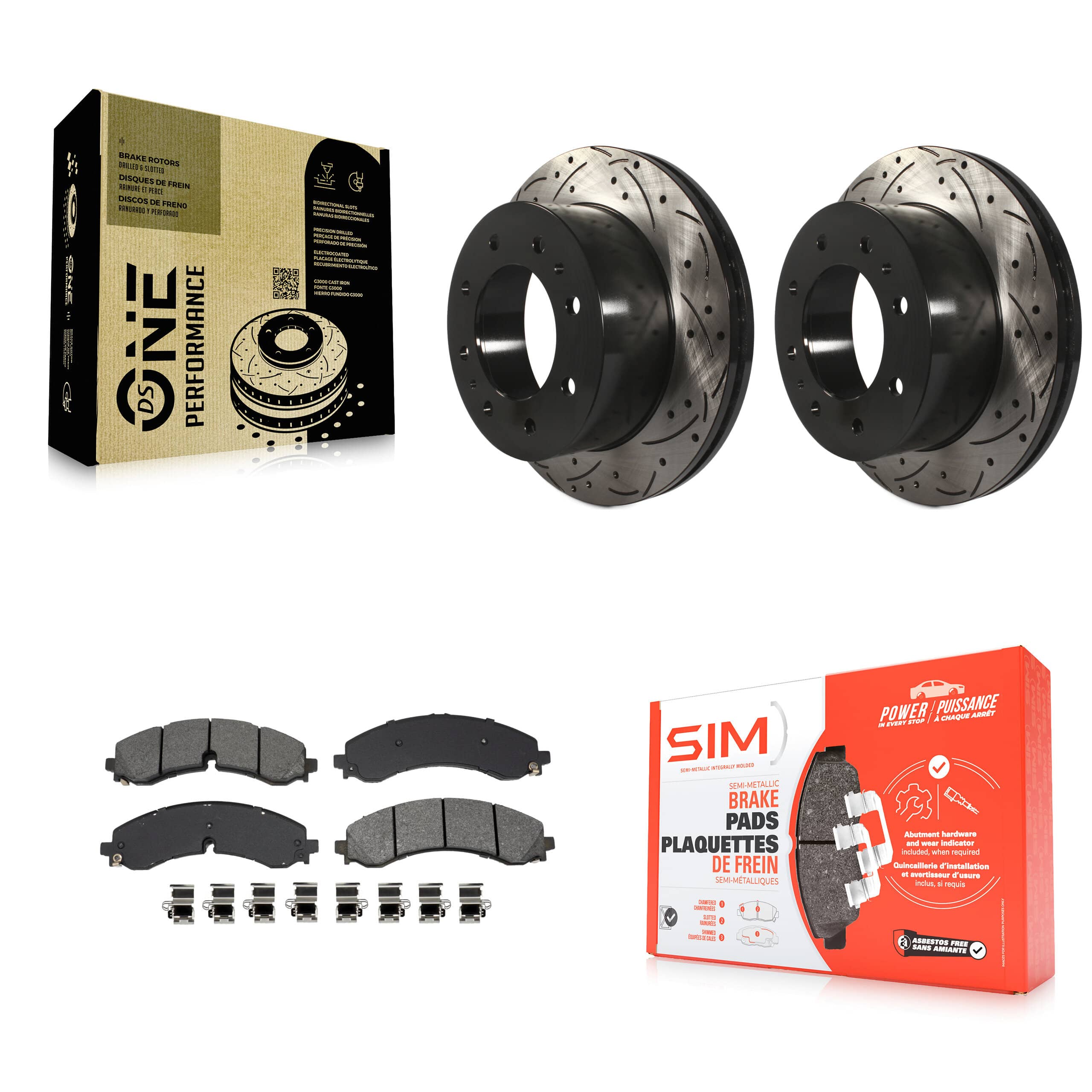 Transit Auto - KDS-101067 - Rear Disc Brake Kits