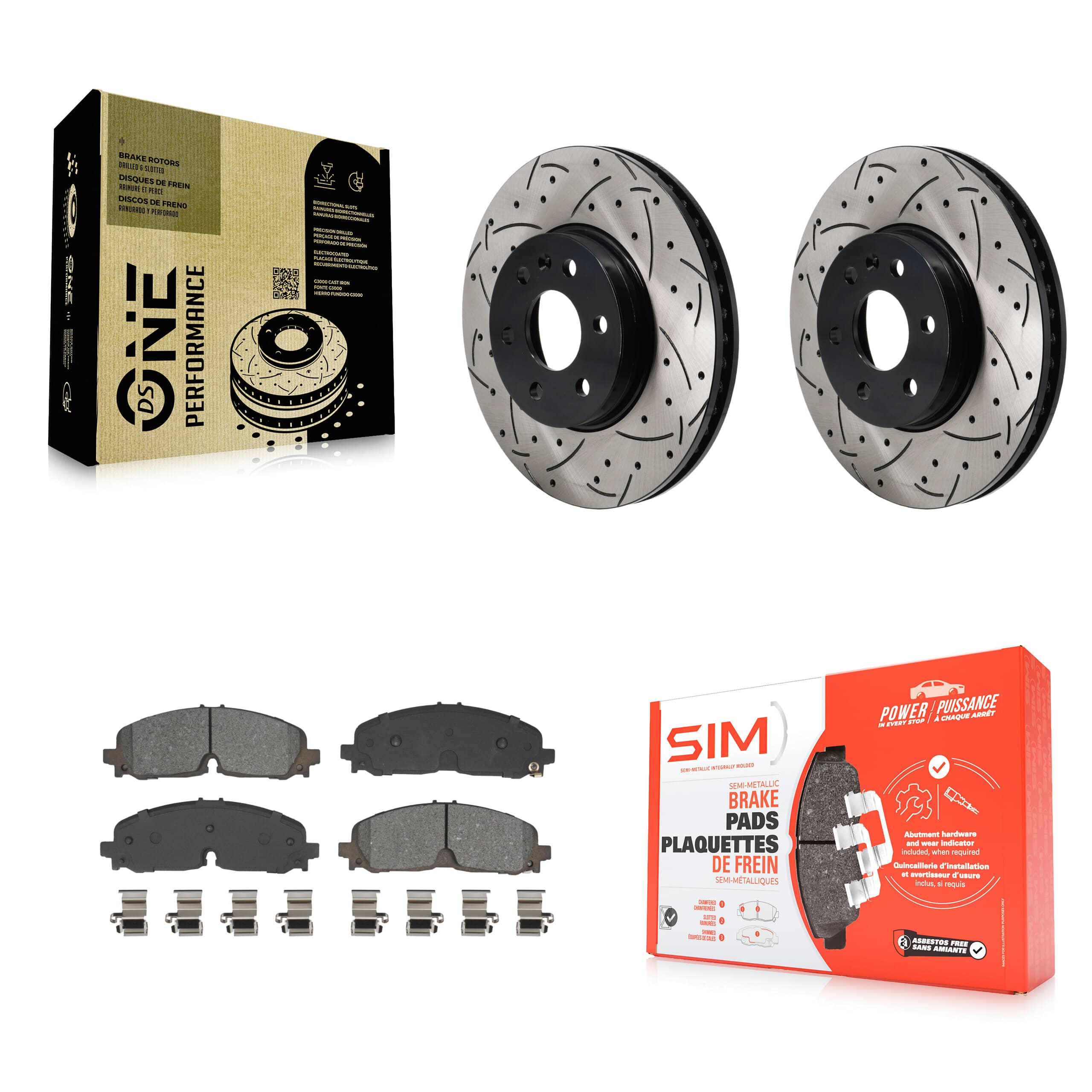 Transit Auto - KDS-101101 - Front Disc Brake Kits