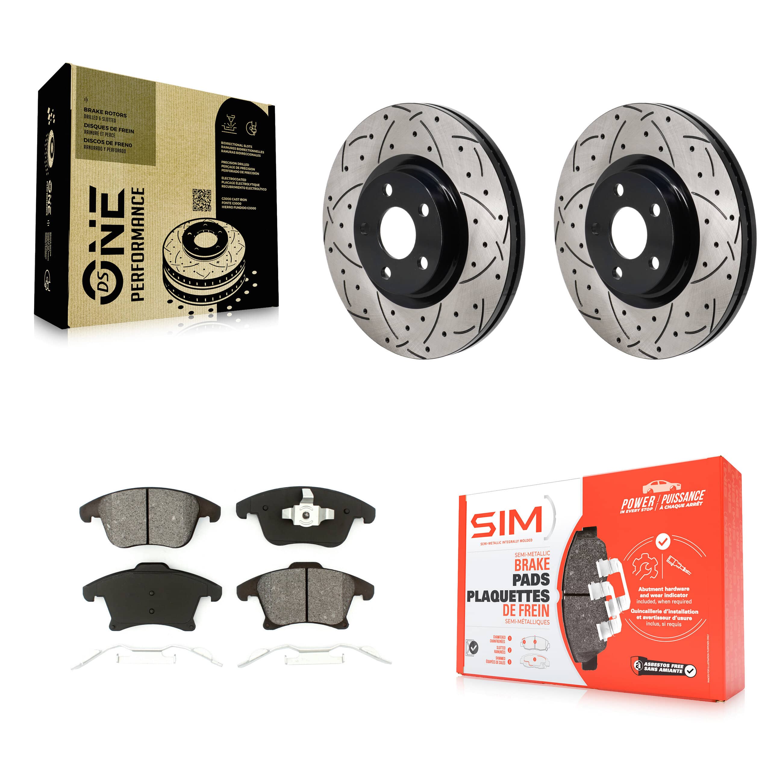 Transit Auto - KDS-101102 - Front Disc Brake Kits
