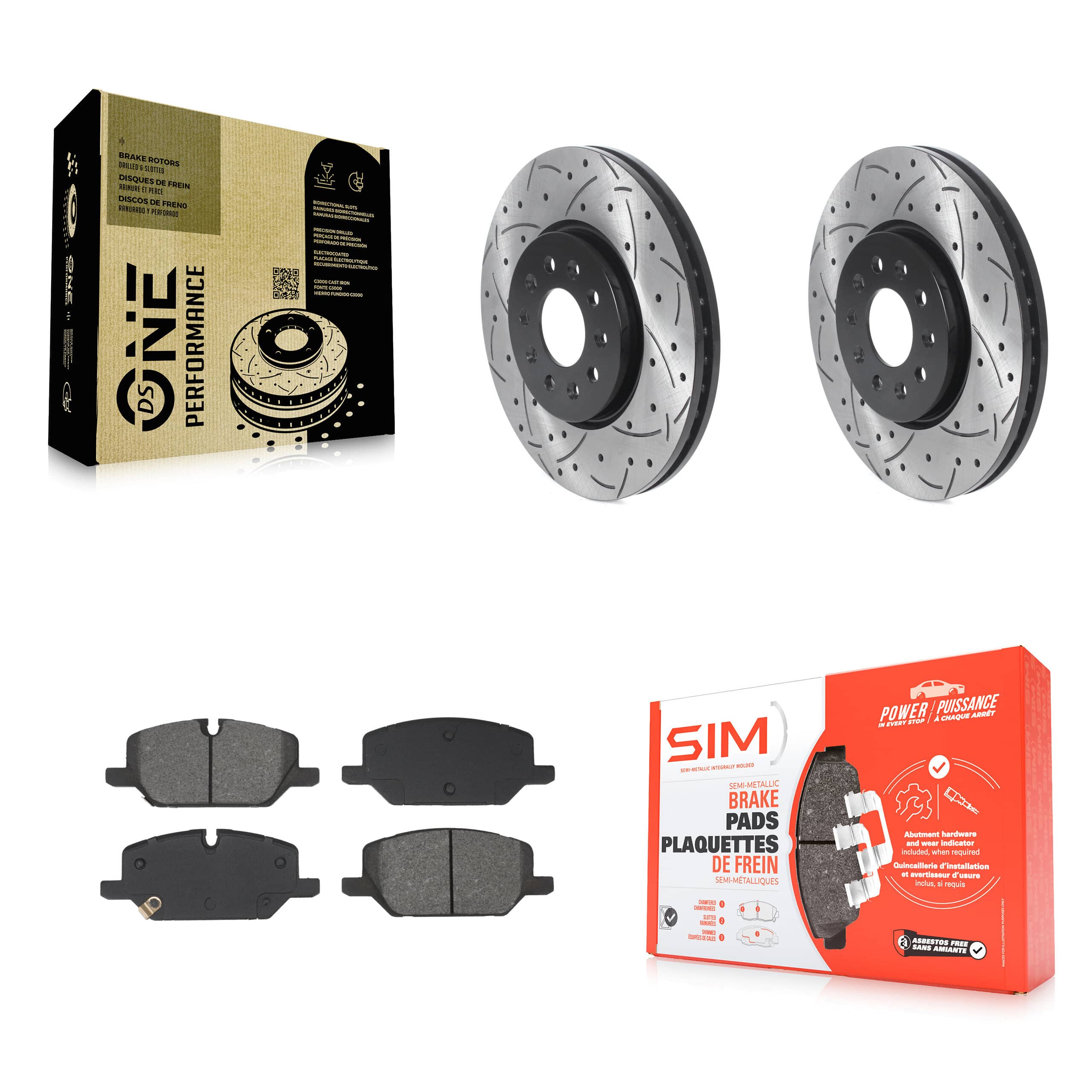 Transit Auto - KDS-101119 - Front Disc Brake Kits