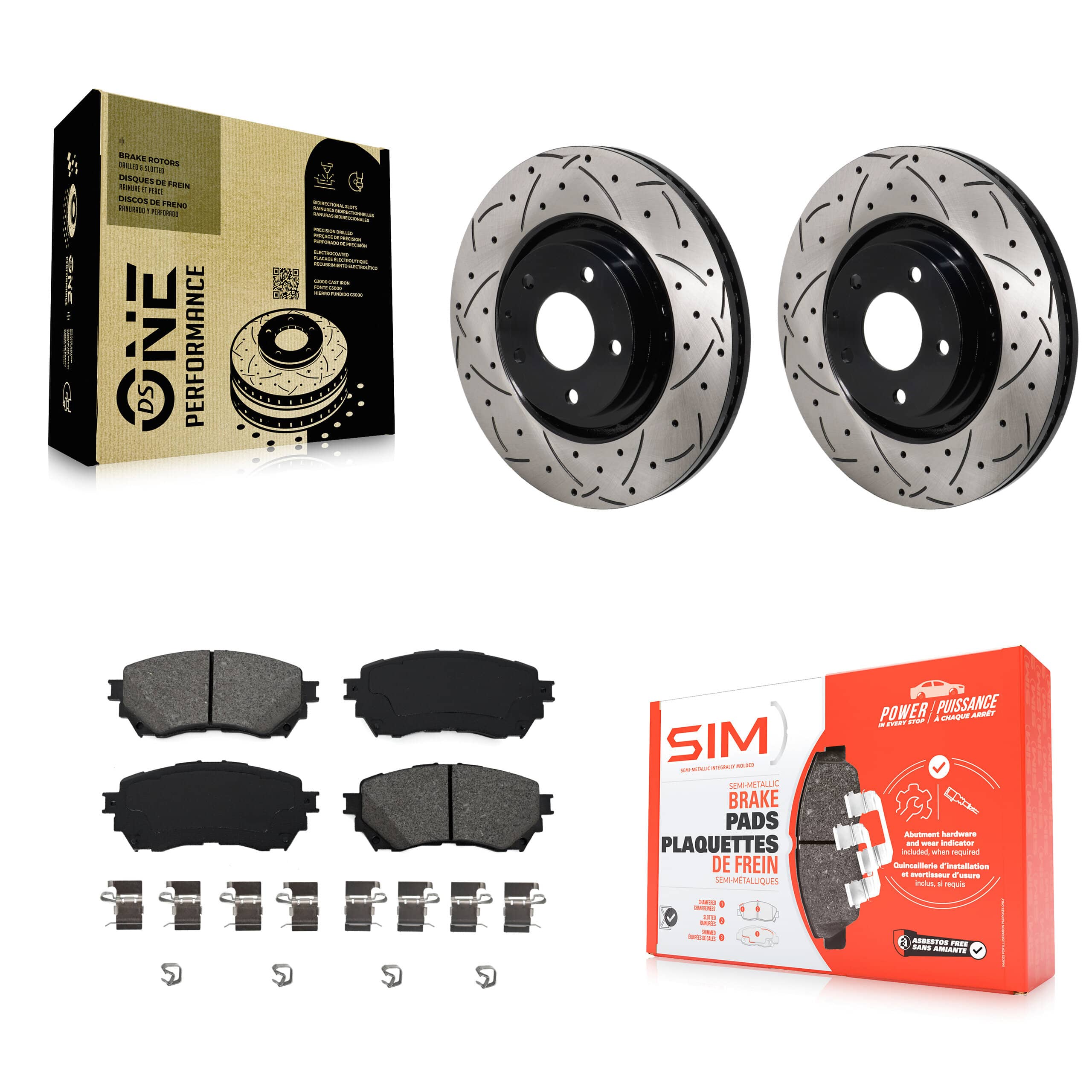 Transit Auto - KDS-101124 - Front Disc Brake Kits