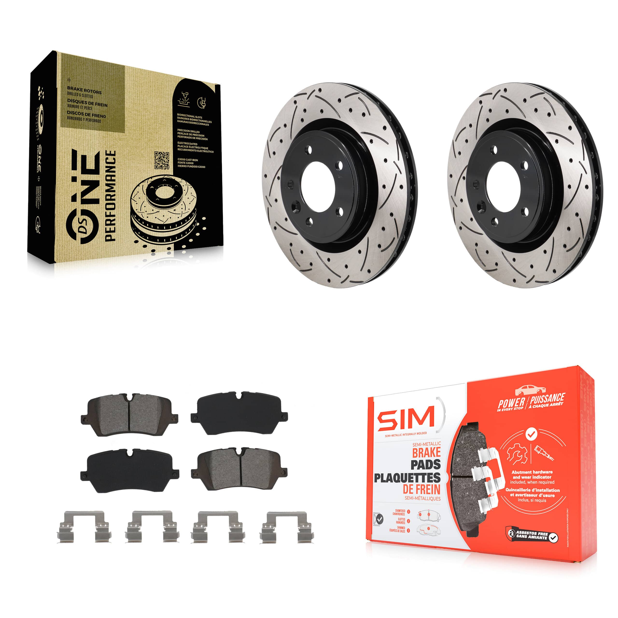 Transit Auto - KDS-101182 - Rear Disc Brake Kits