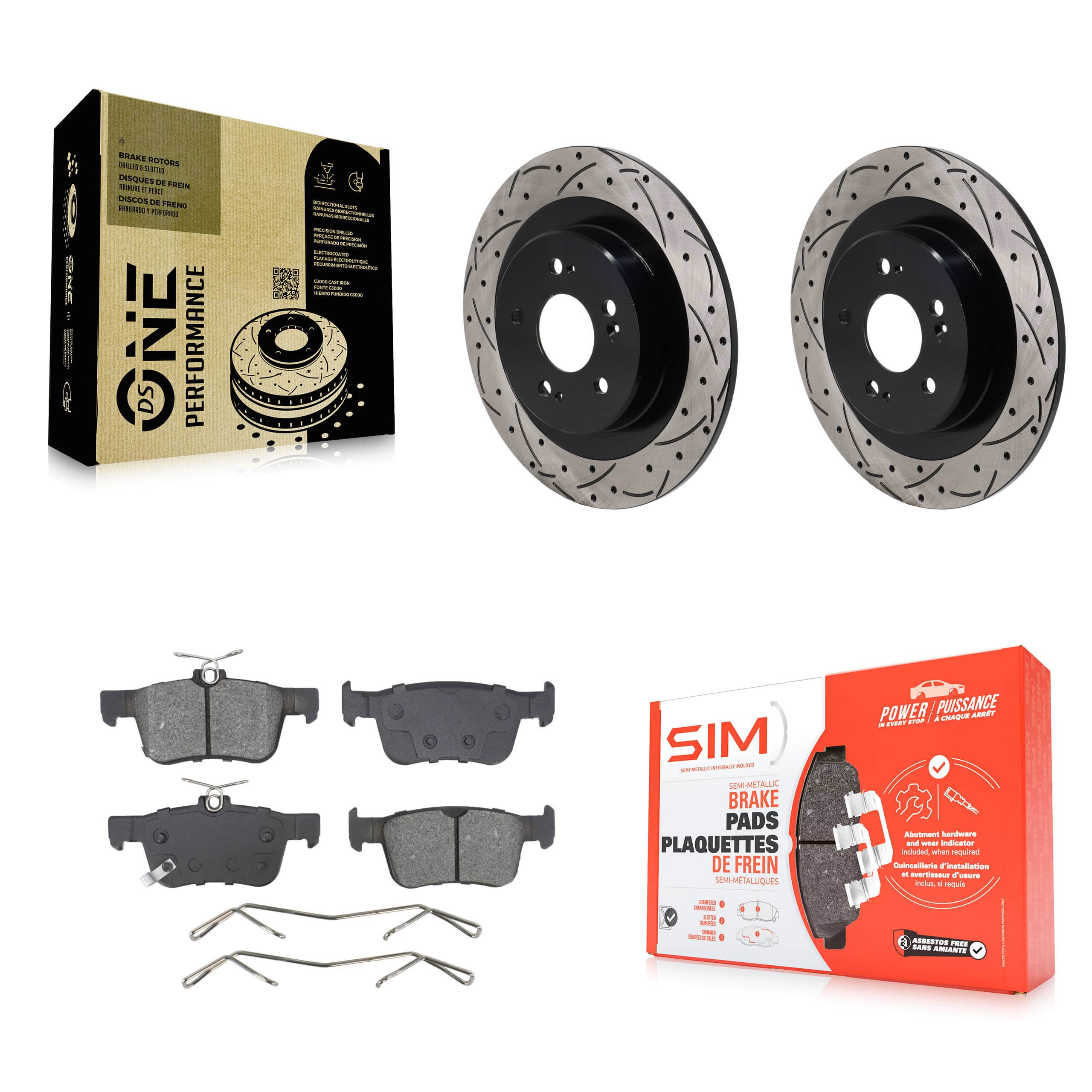 Transit Auto - KDS-101183 - Rear Disc Brake Kits