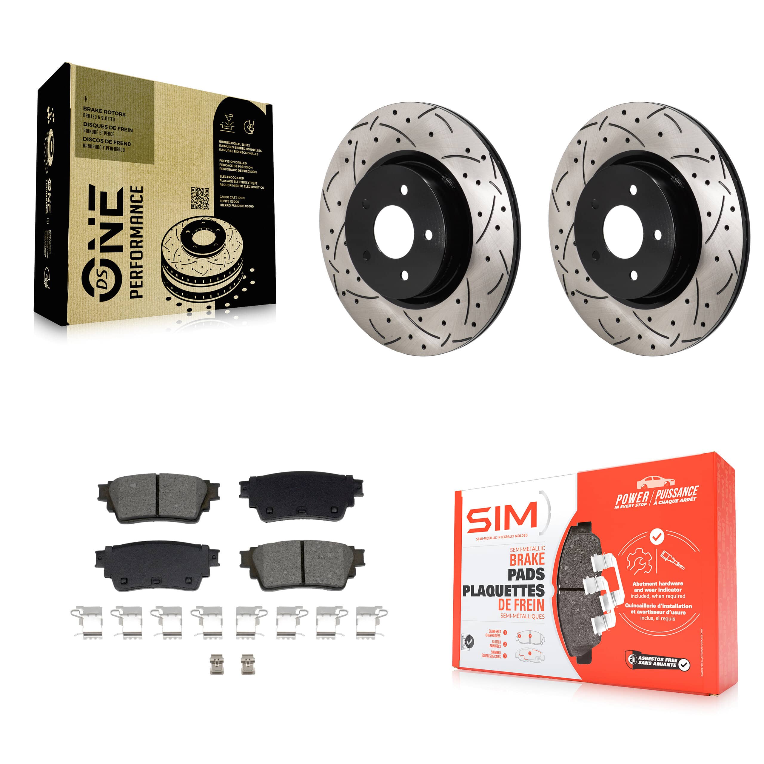 Transit Auto - KDS-101185 - Rear Disc Brake Kits