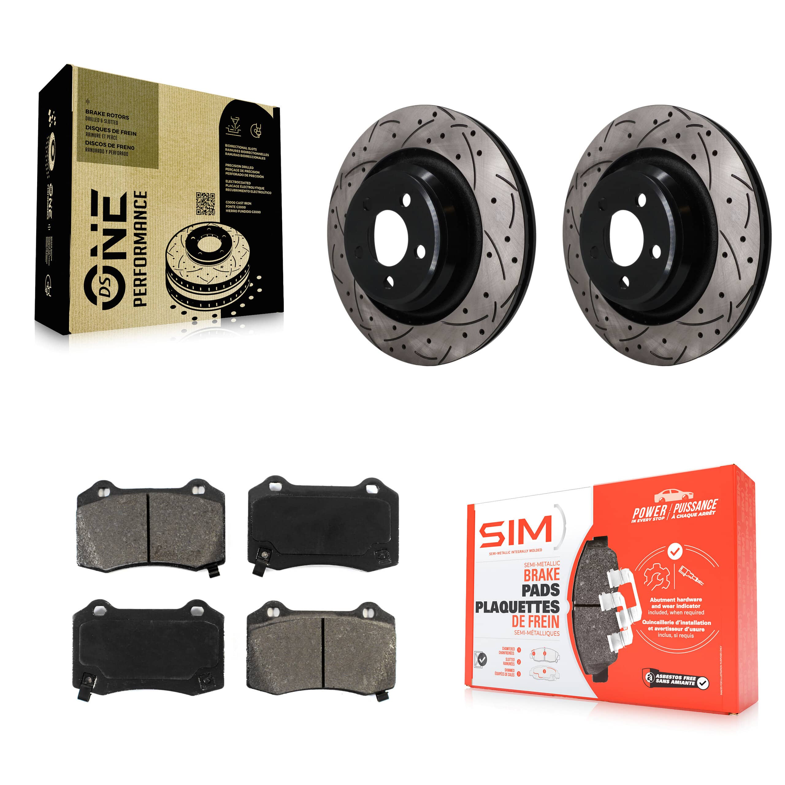 Transit Auto - KDS-101658 - Rear Disc Brake Kits