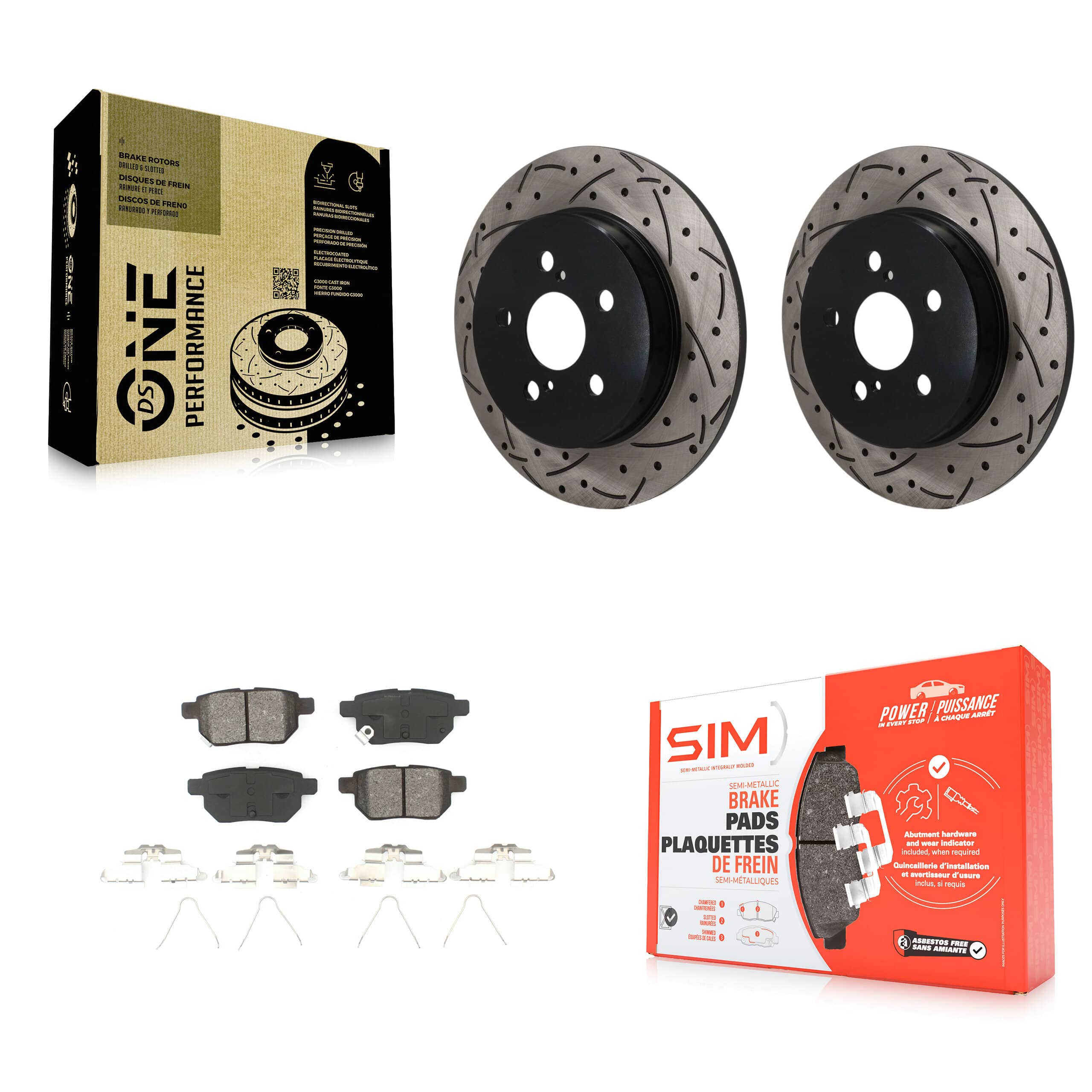 Transit Auto - KDS-101672 - Rear Disc Brake Kits
