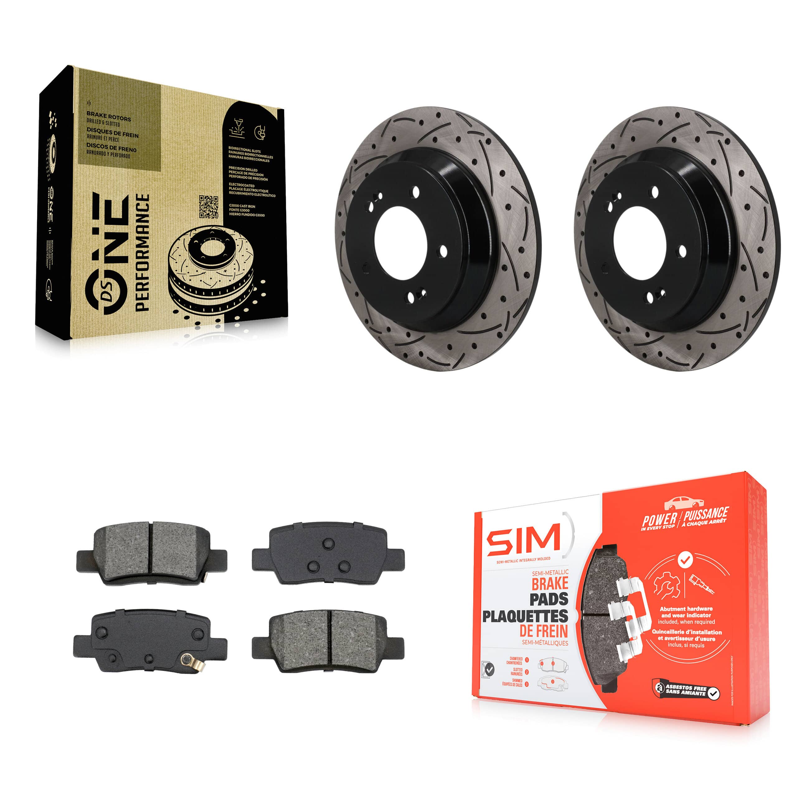 Transit Auto - KDS-101683 - Rear Disc Brake Kits