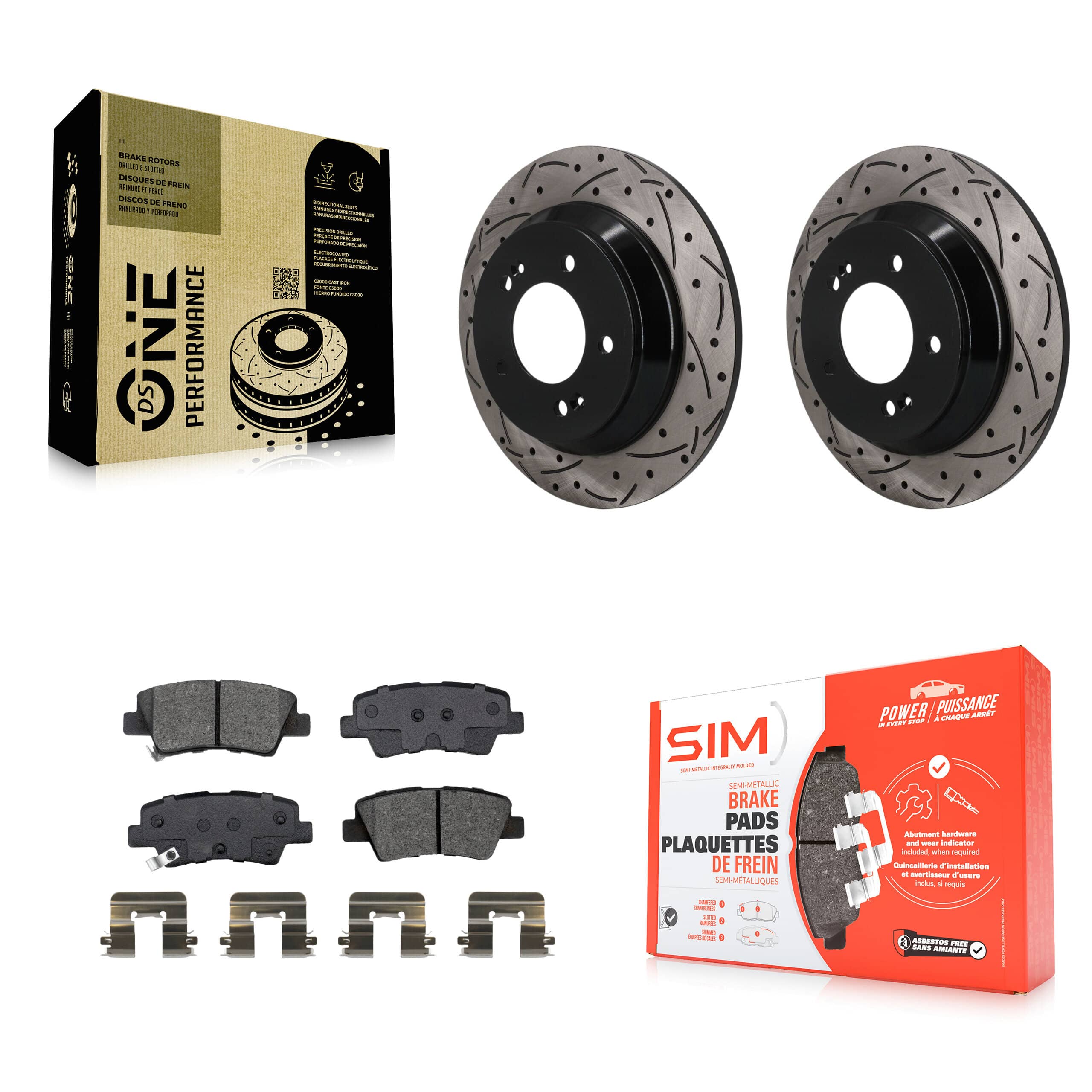 Transit Auto - KDS-101685 - Rear Disc Brake Kits