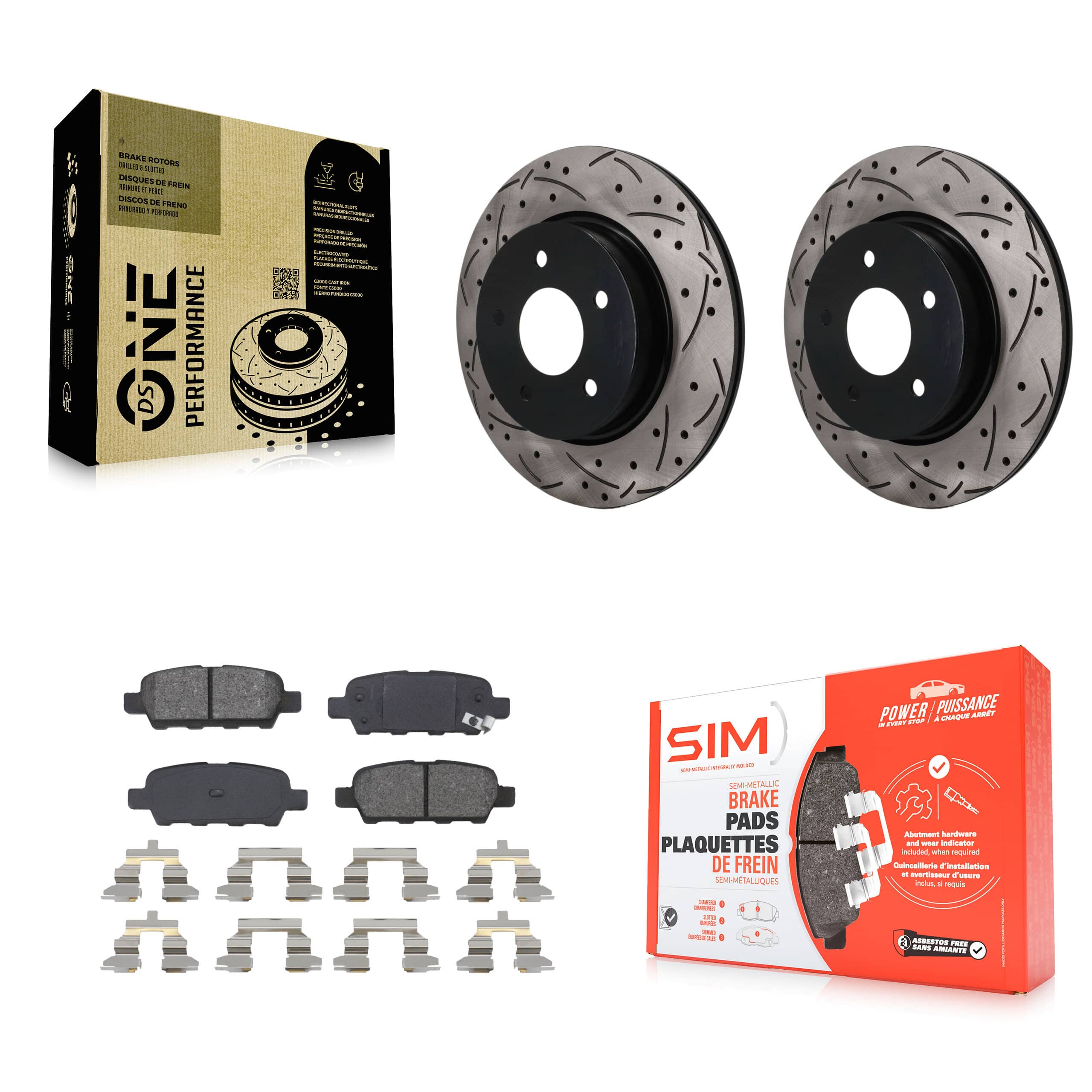 Transit Auto - KDS-101690 - Rear Disc Brake Kits