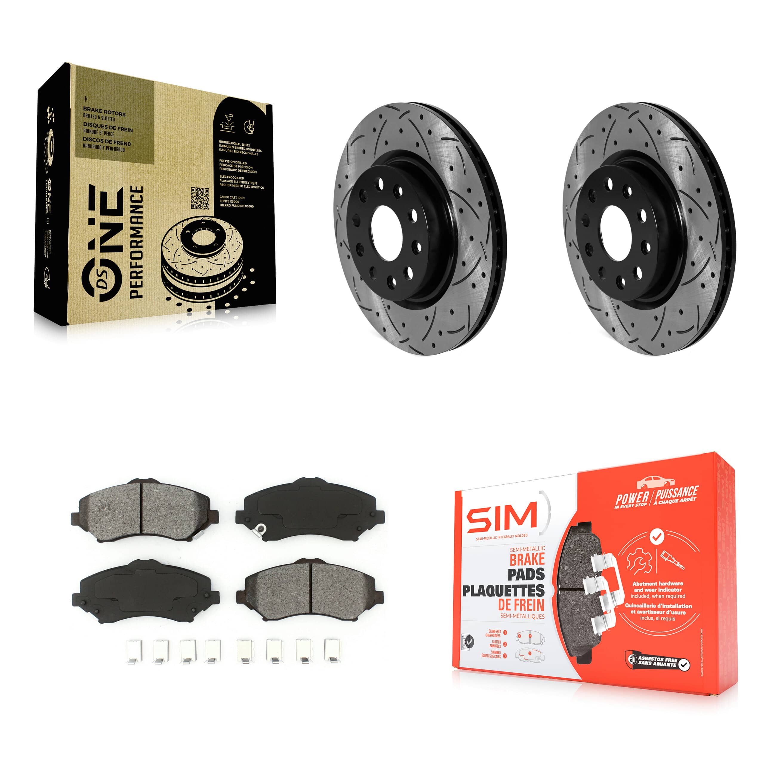 Transit Auto - KDS-101701 - Front Disc Brake Kits