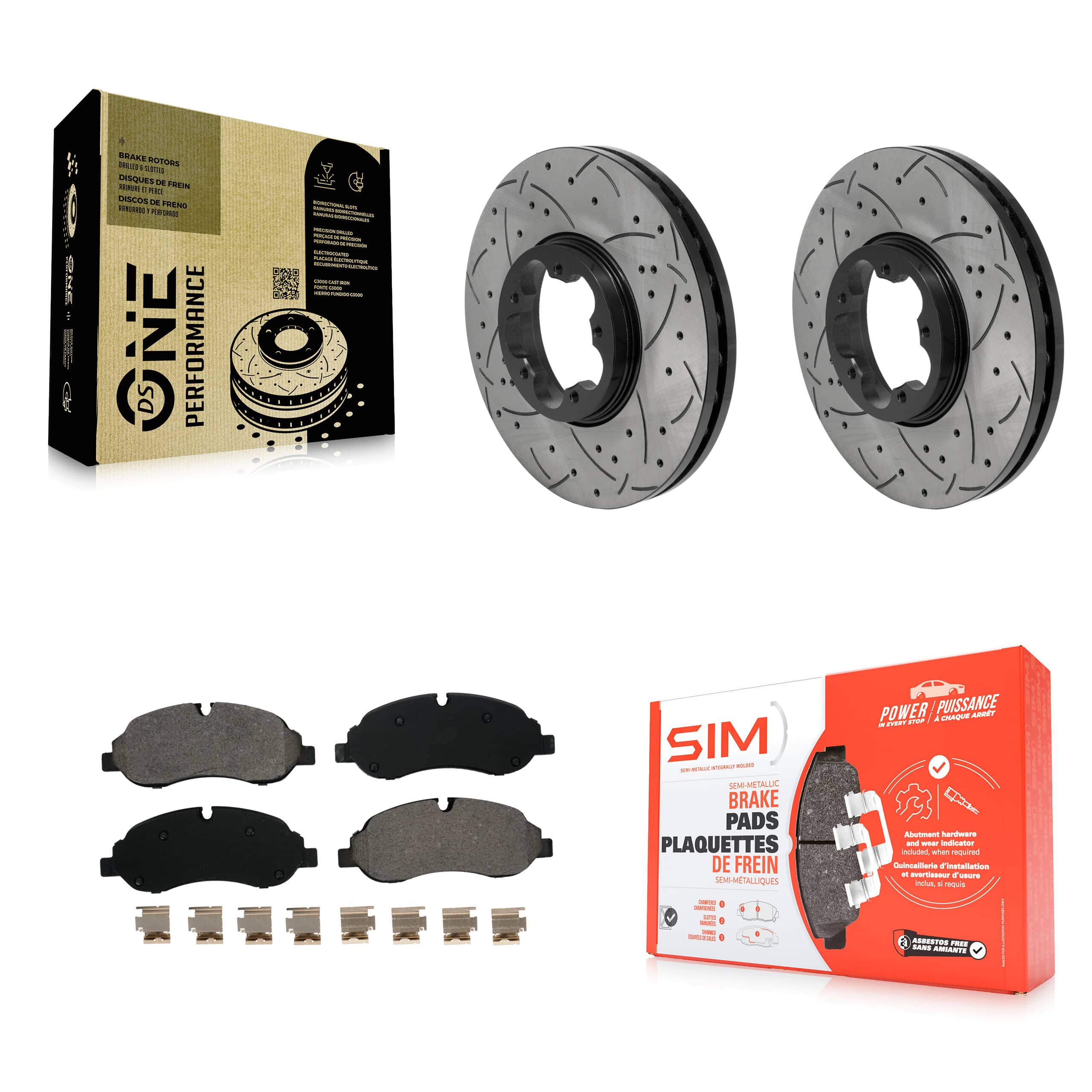 Transit Auto - KDS-101704 - Front Disc Brake Kits
