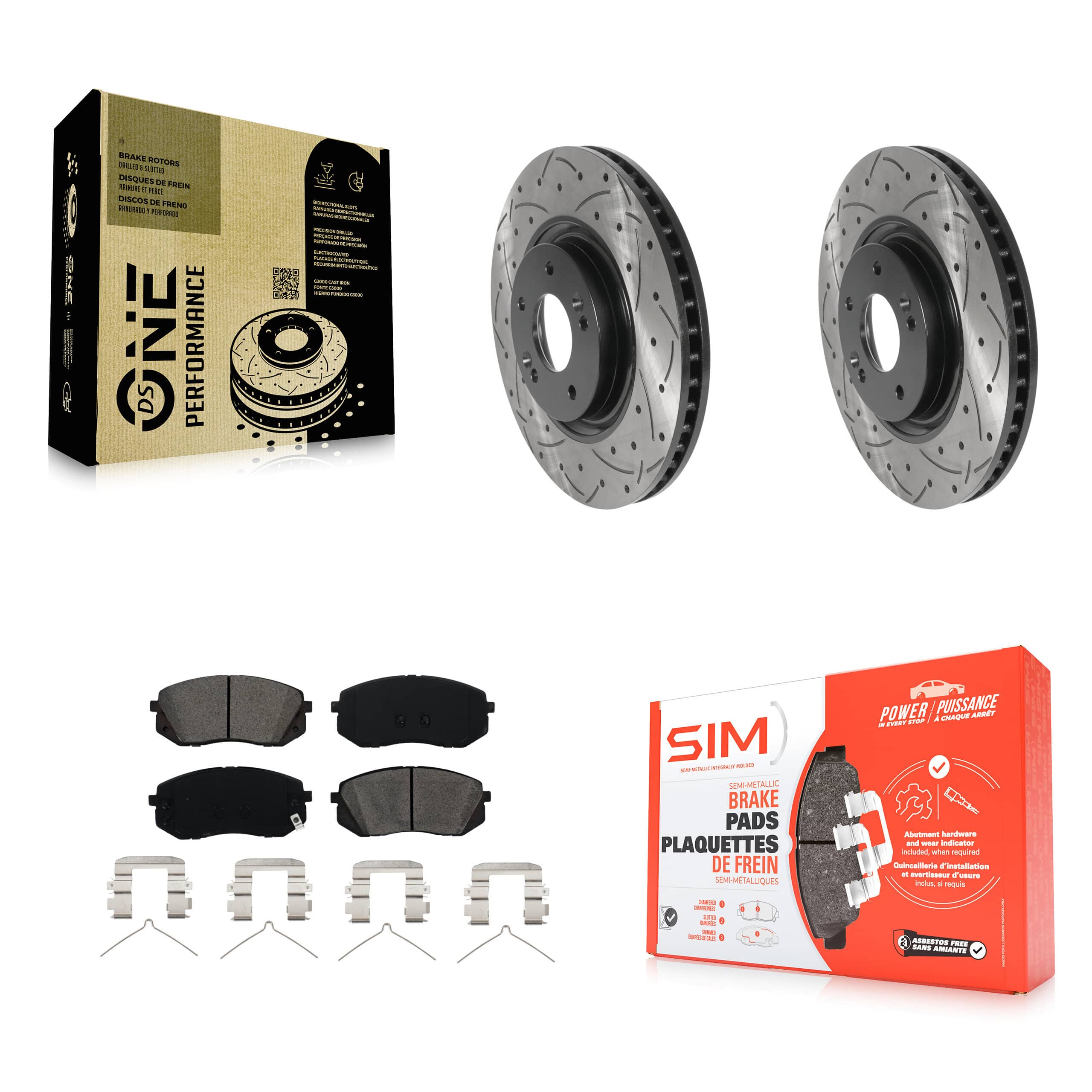 Transit Auto - KDS-101711 - Front Disc Brake Kits