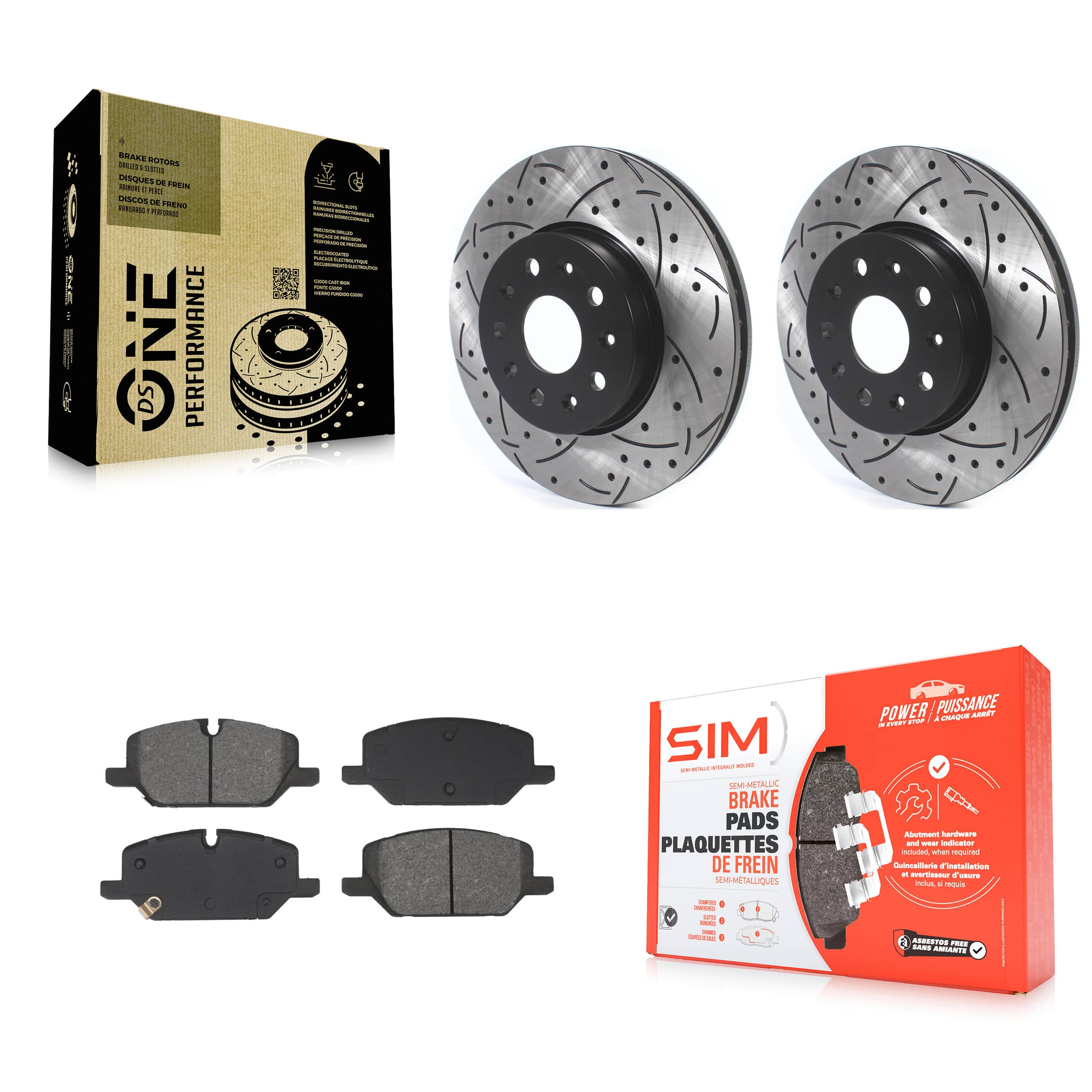 Transit Auto - KDS-101738 - Front Disc Brake Kits