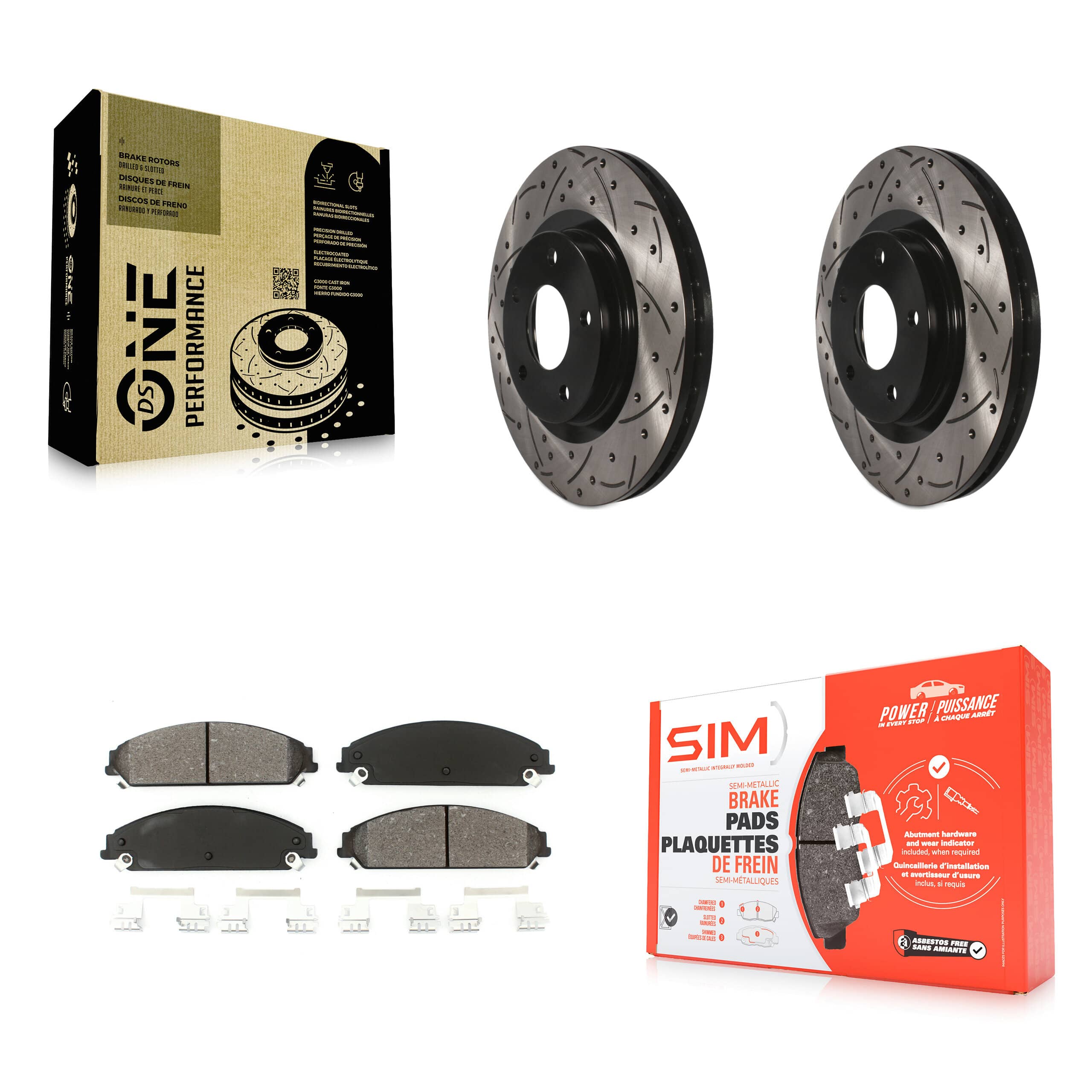 Transit Auto - KDS-101741 - Front Disc Brake Kits